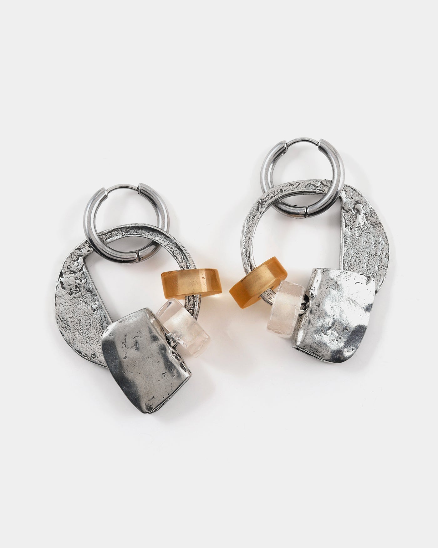 Scorpius silver earrings