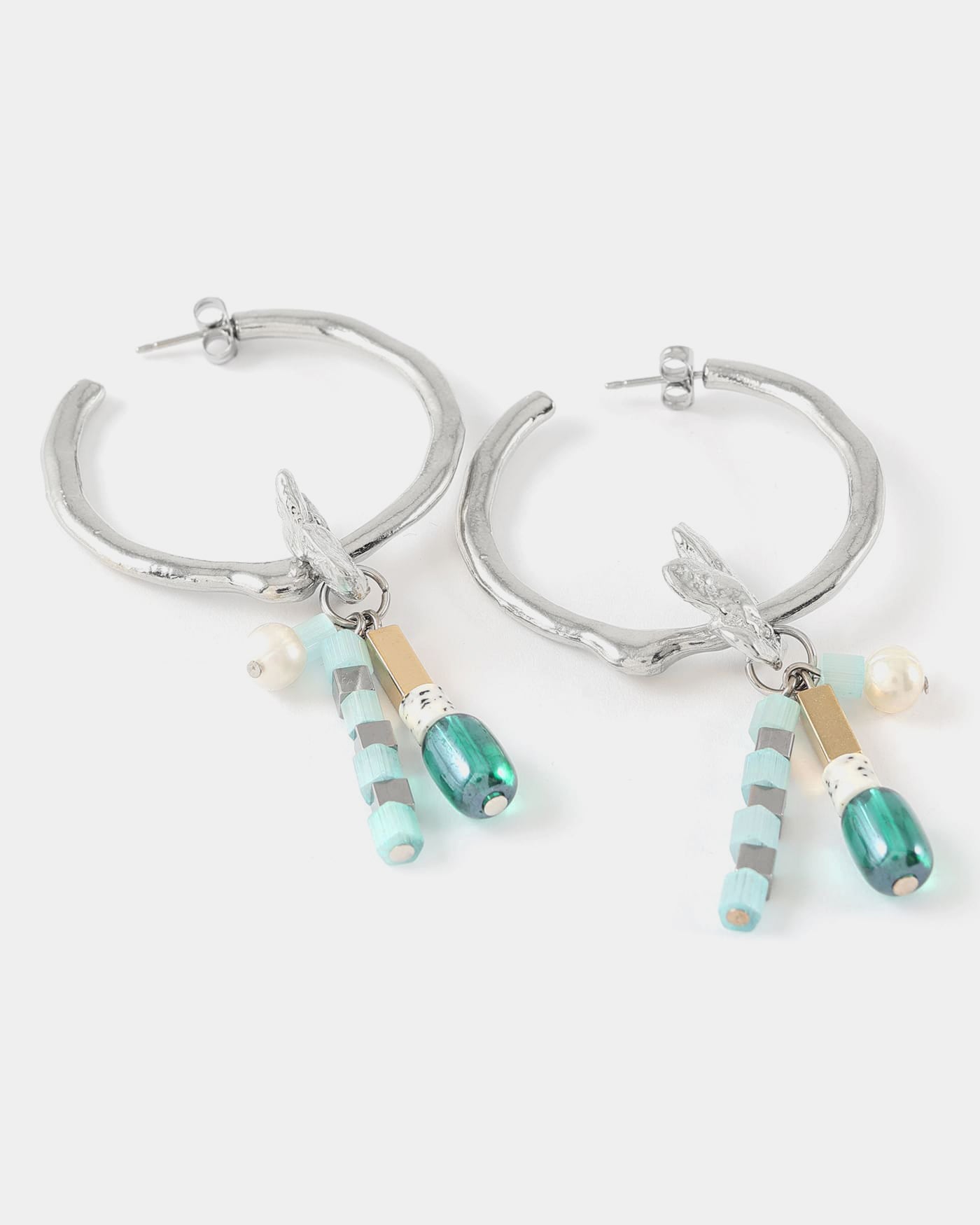 Yvelis Two-tone Earrings