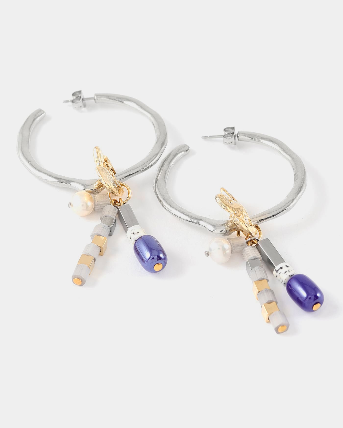Yvelis Two-tone Earrings