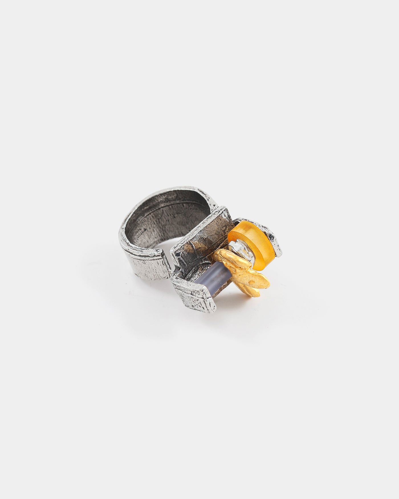 Bague Ophi Deux tons