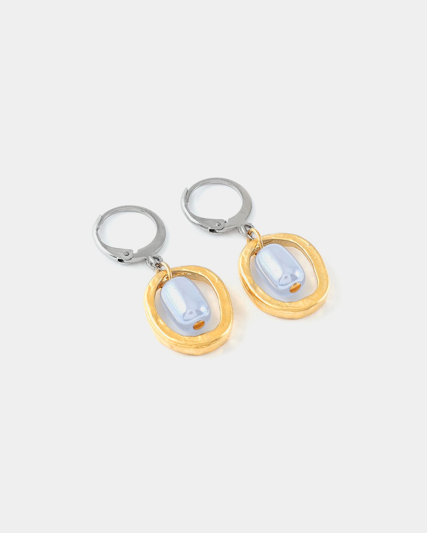 Dragea Two-tone Earrings