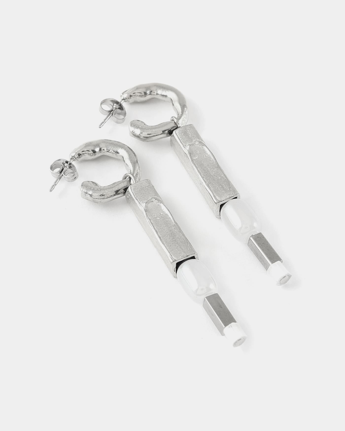 Boucles d'oreilles Ylia Argent