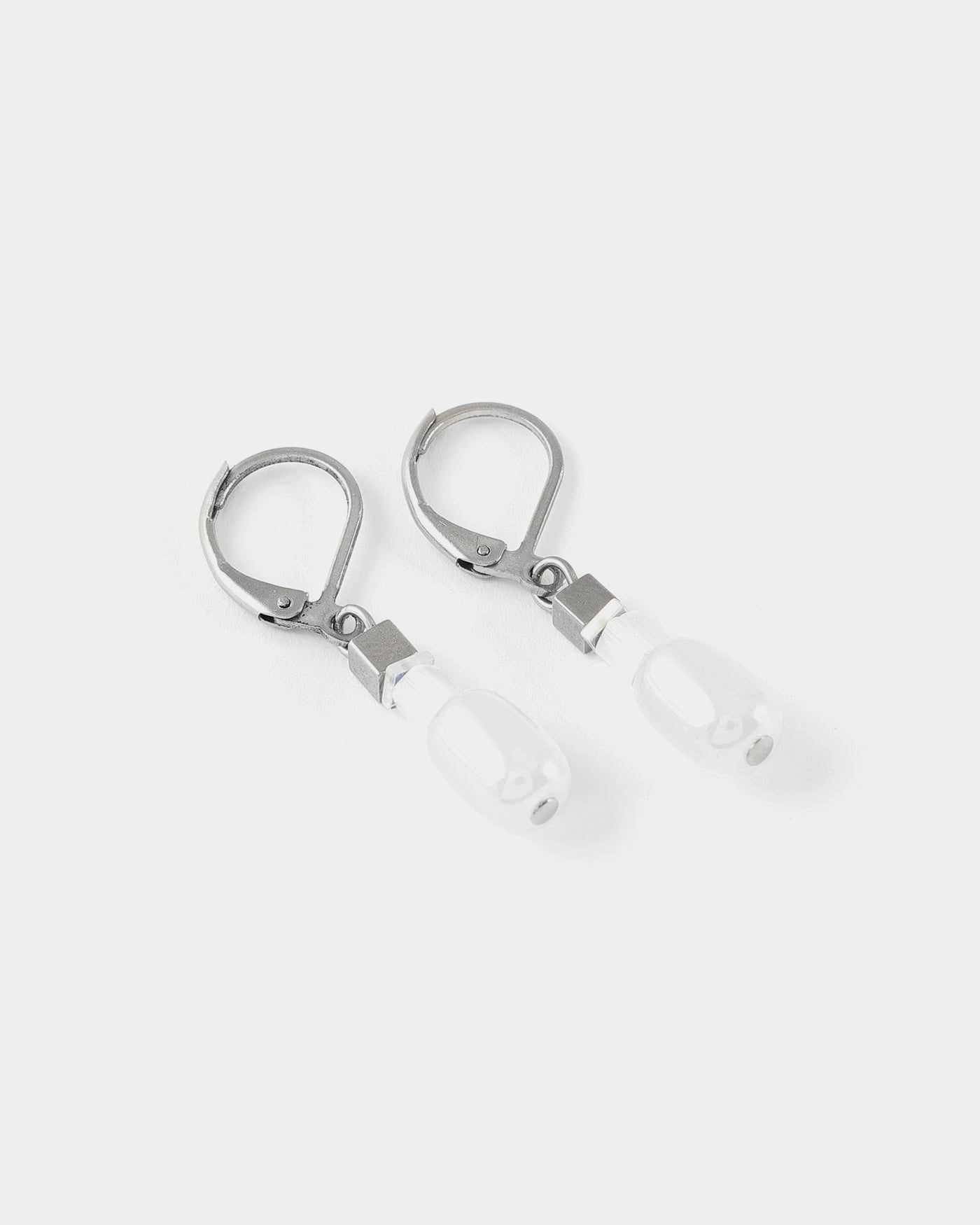 Boucles d'oreilles Clarina Argent