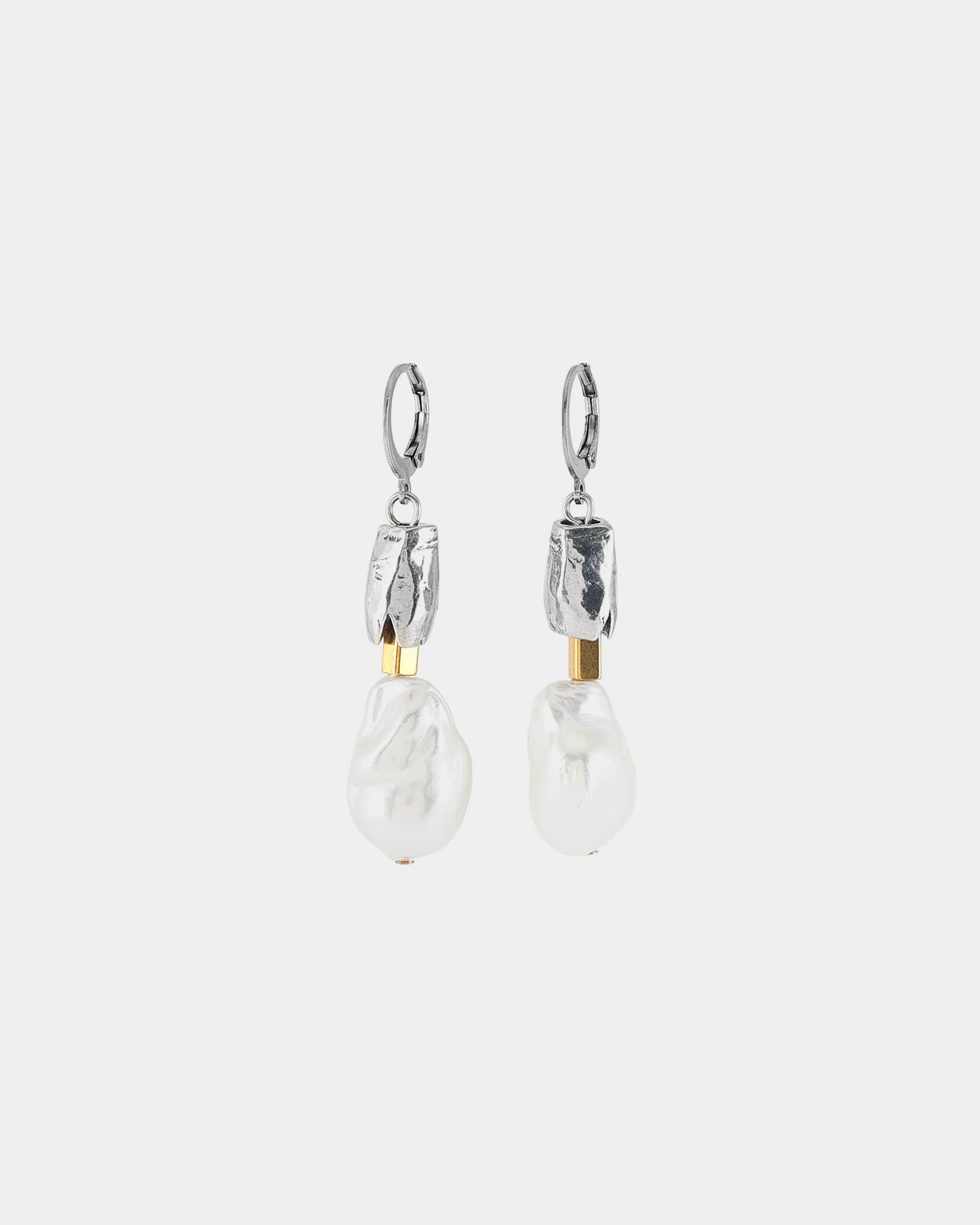 Boucles d'oreilles Roile Deux tons