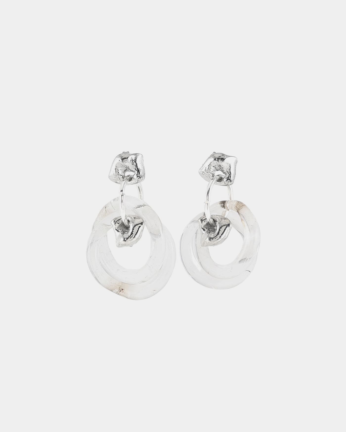 Boucles d'oreilles Ormo Argent
