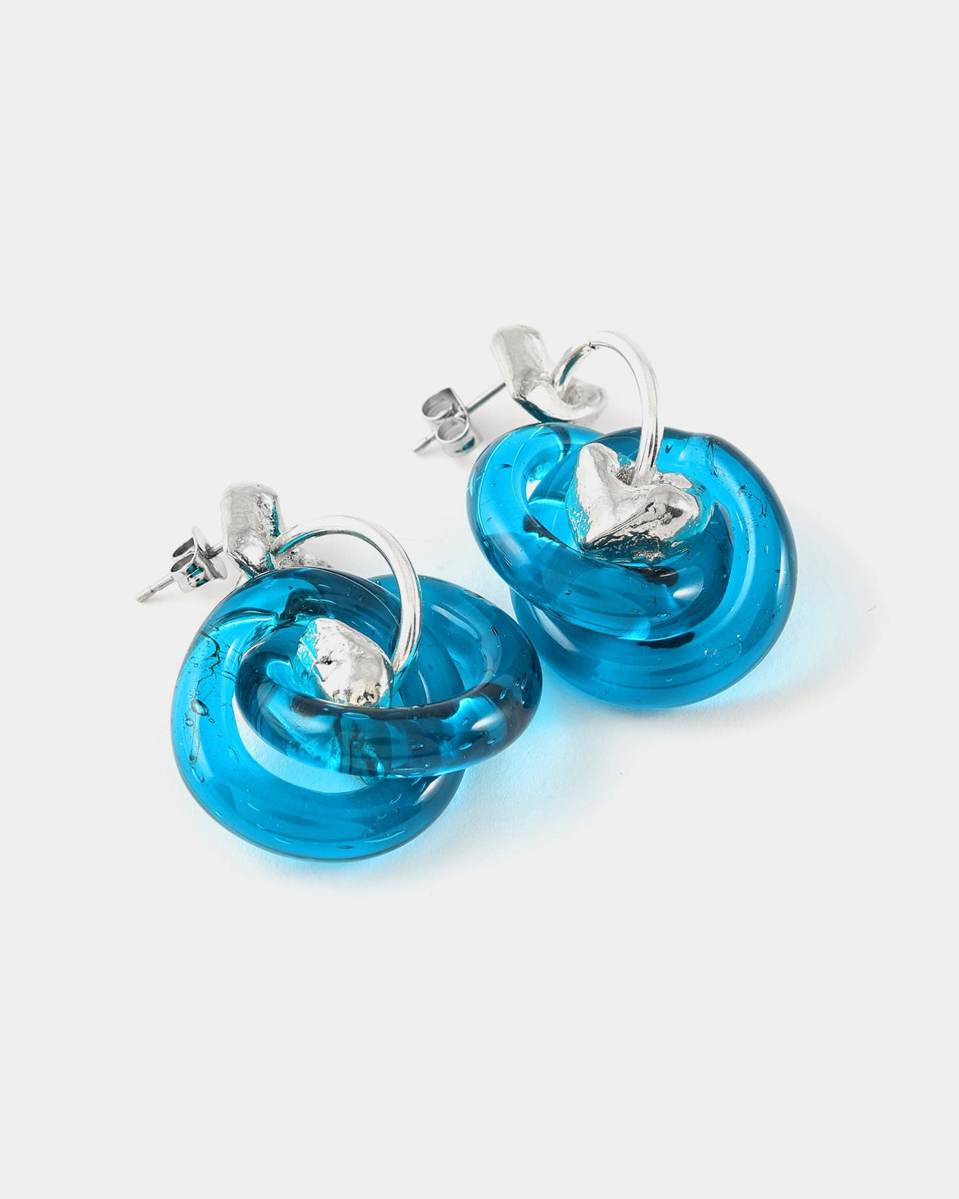 Boucles d'oreilles Ormo Argent