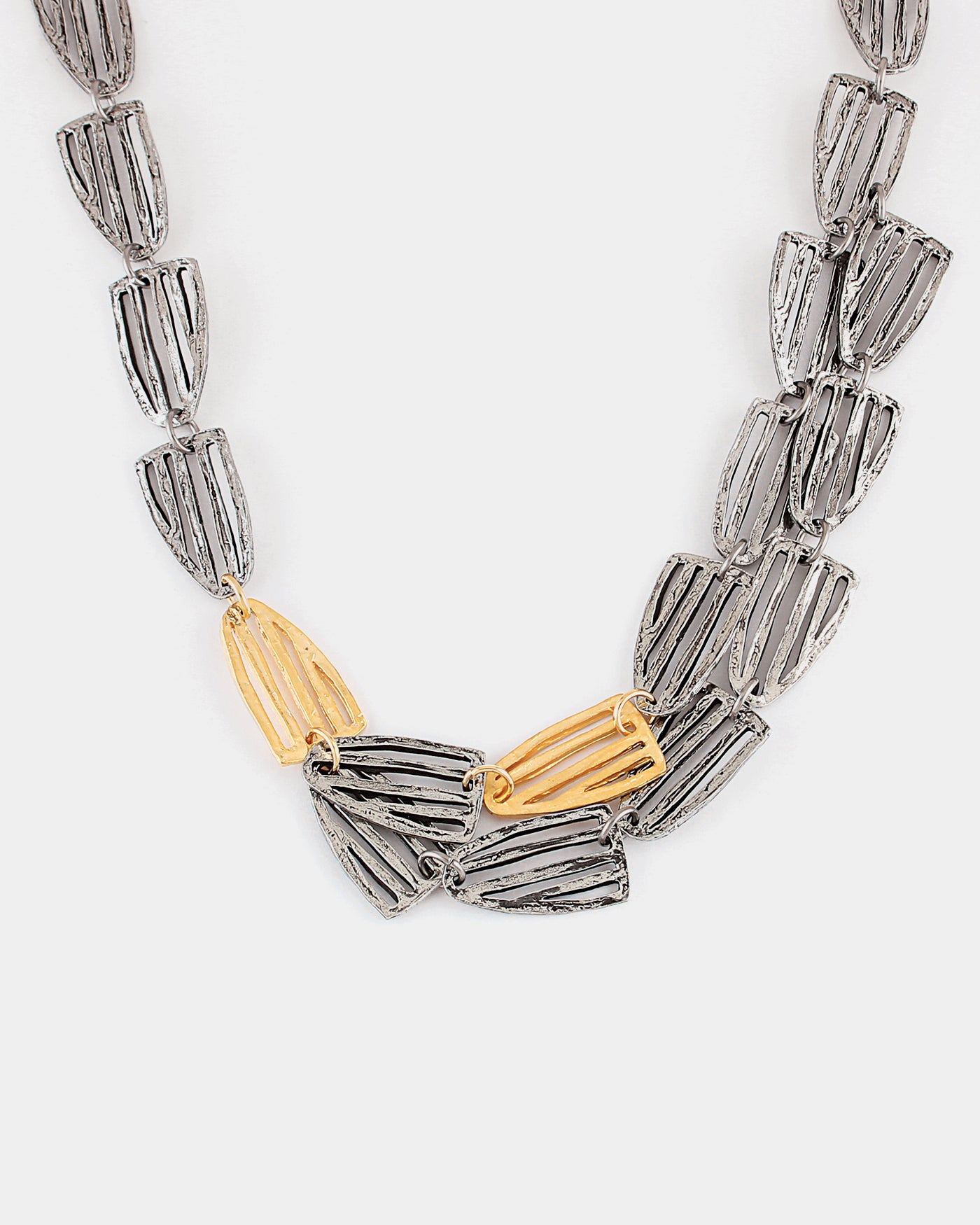 Galvia 01 two-tone necklace