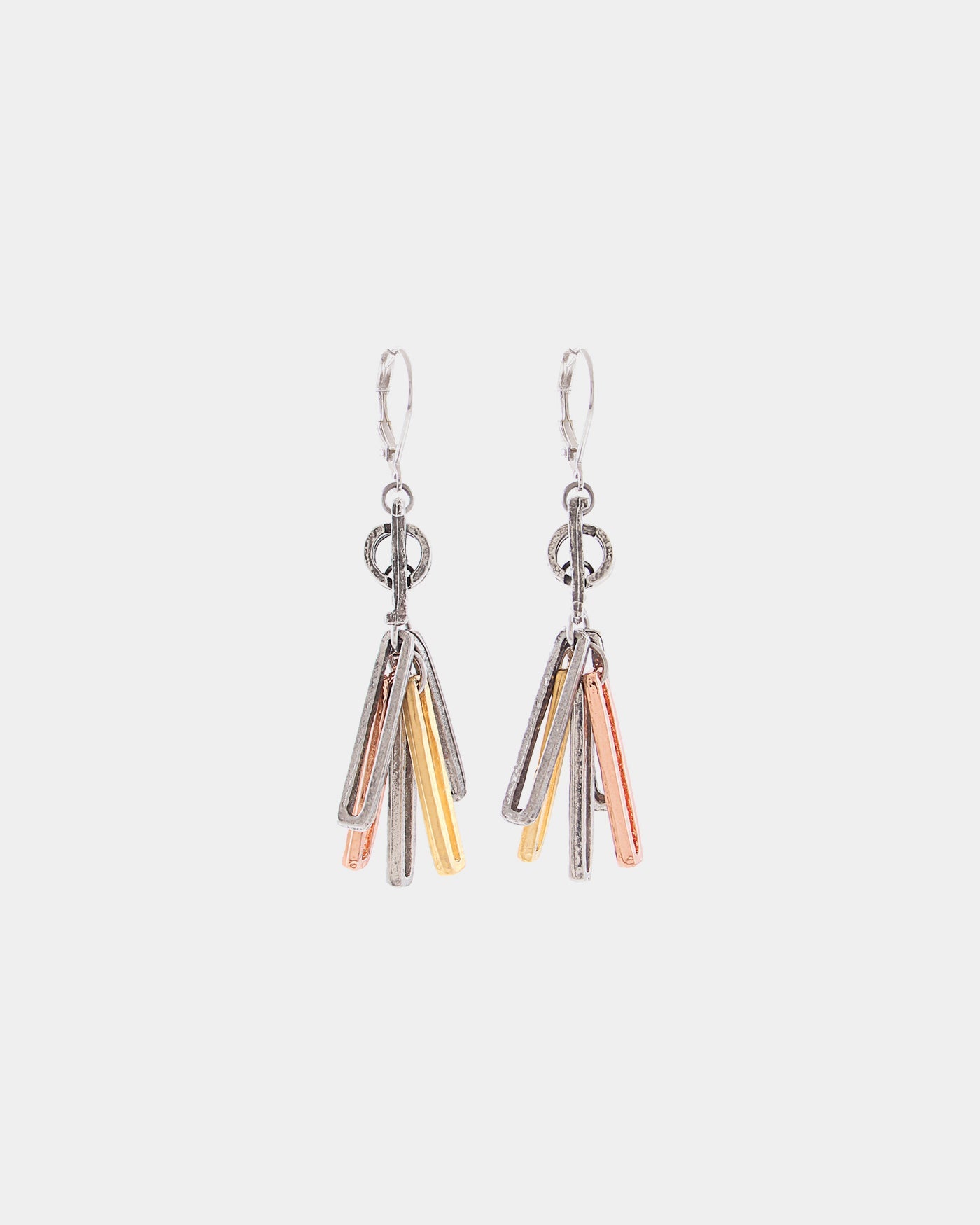 Boucles d'oreilles Manao Deux tons