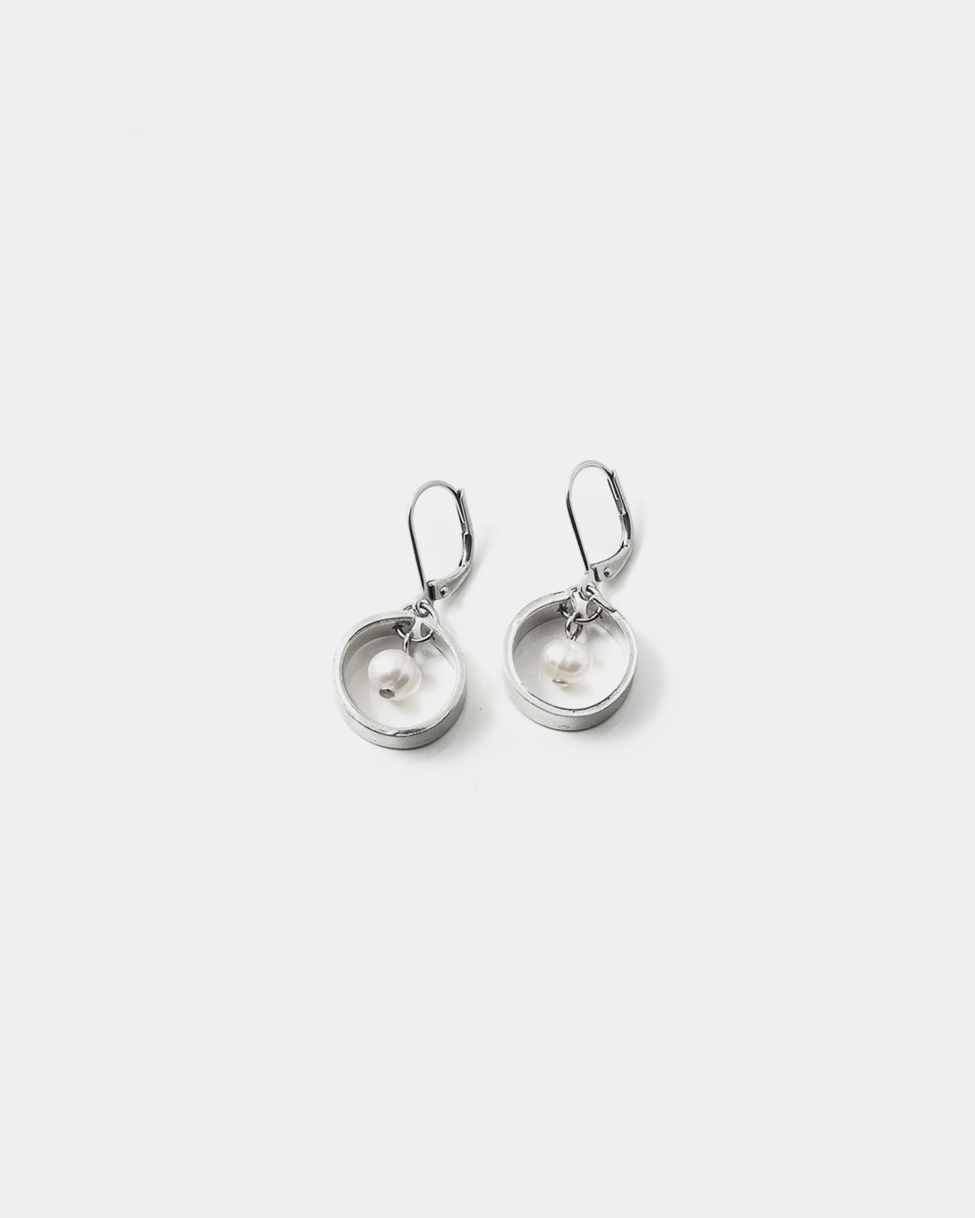 Boucles d'oreilles Andrea Argent