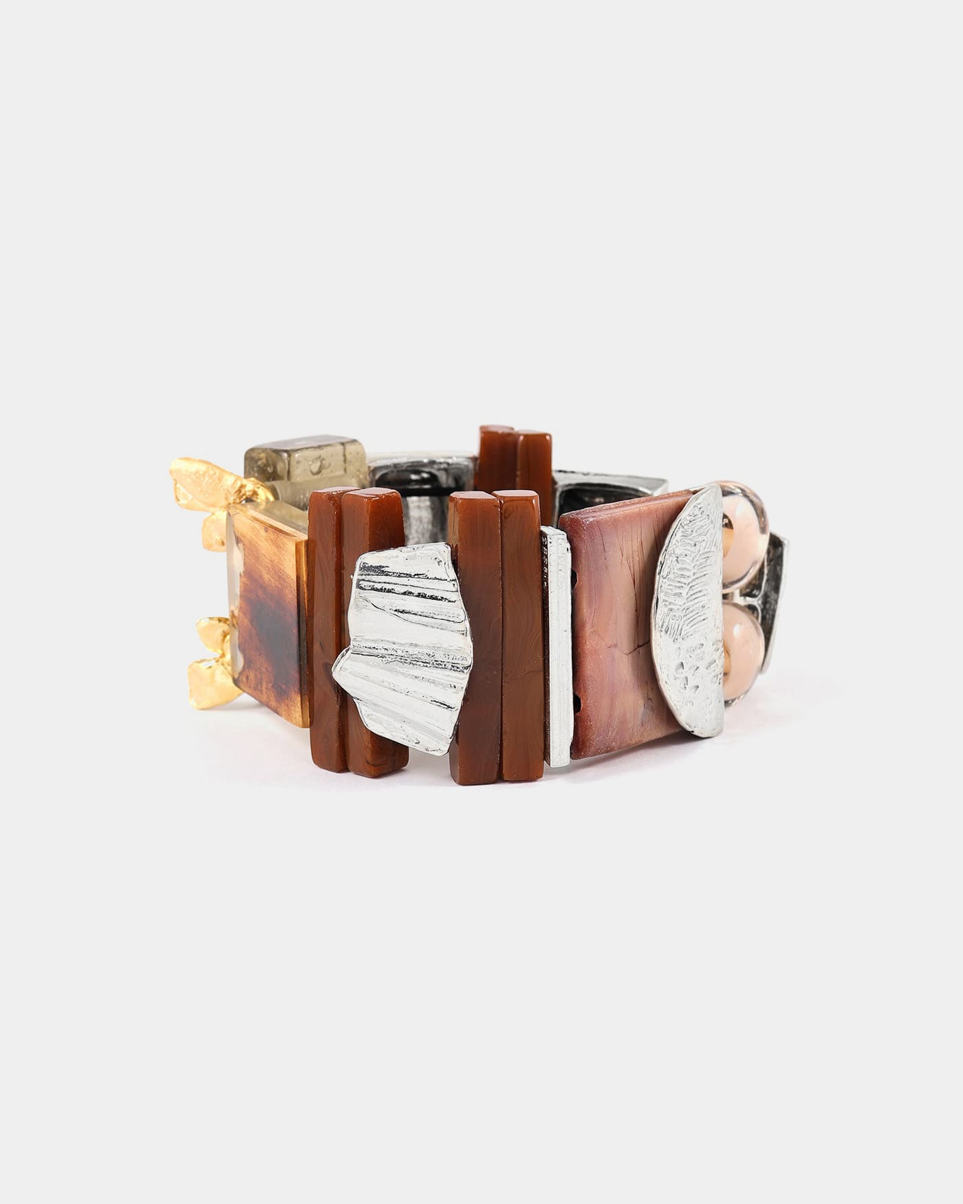 Spica two-tone bracelet