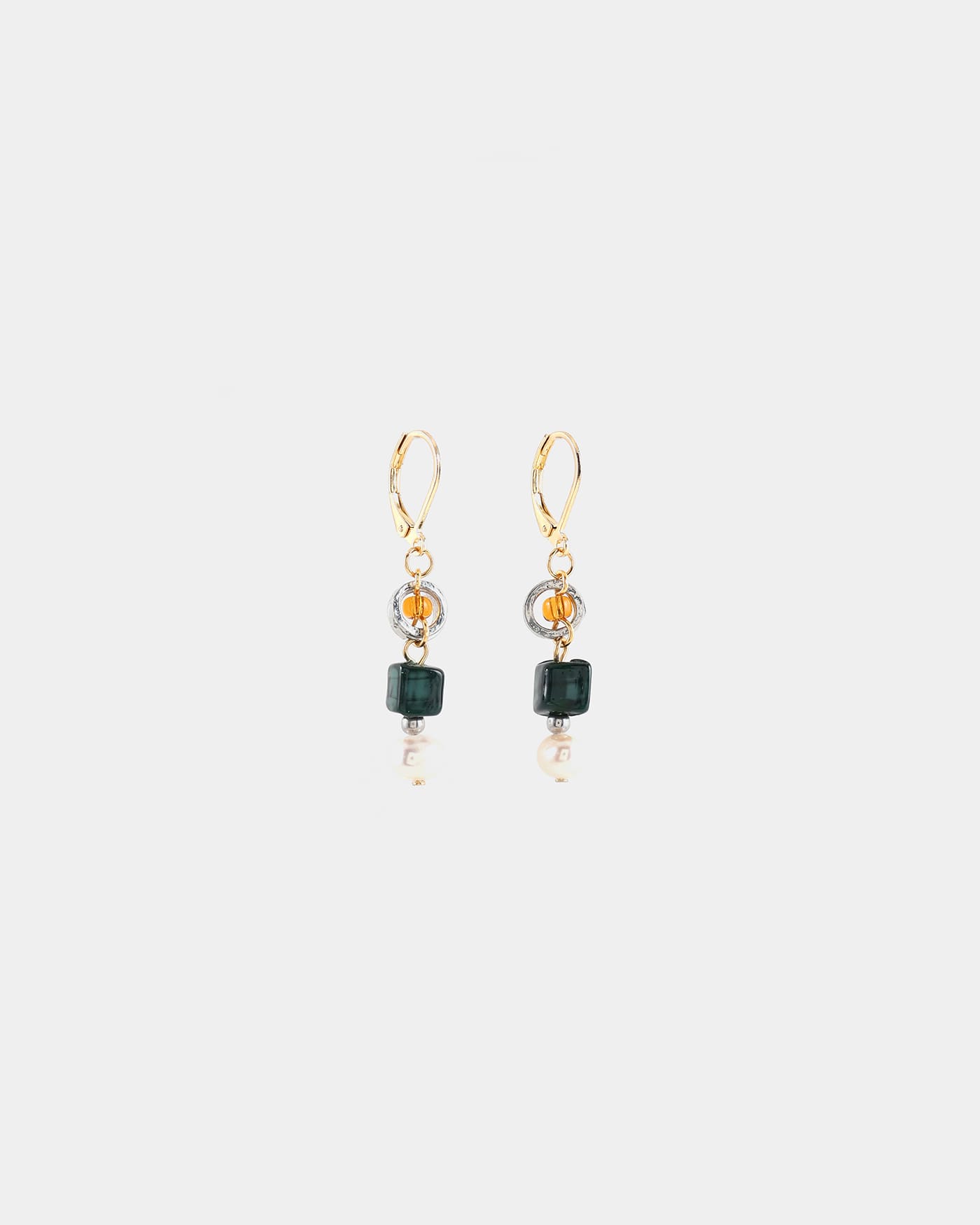 Fawaris two-tone earrings
