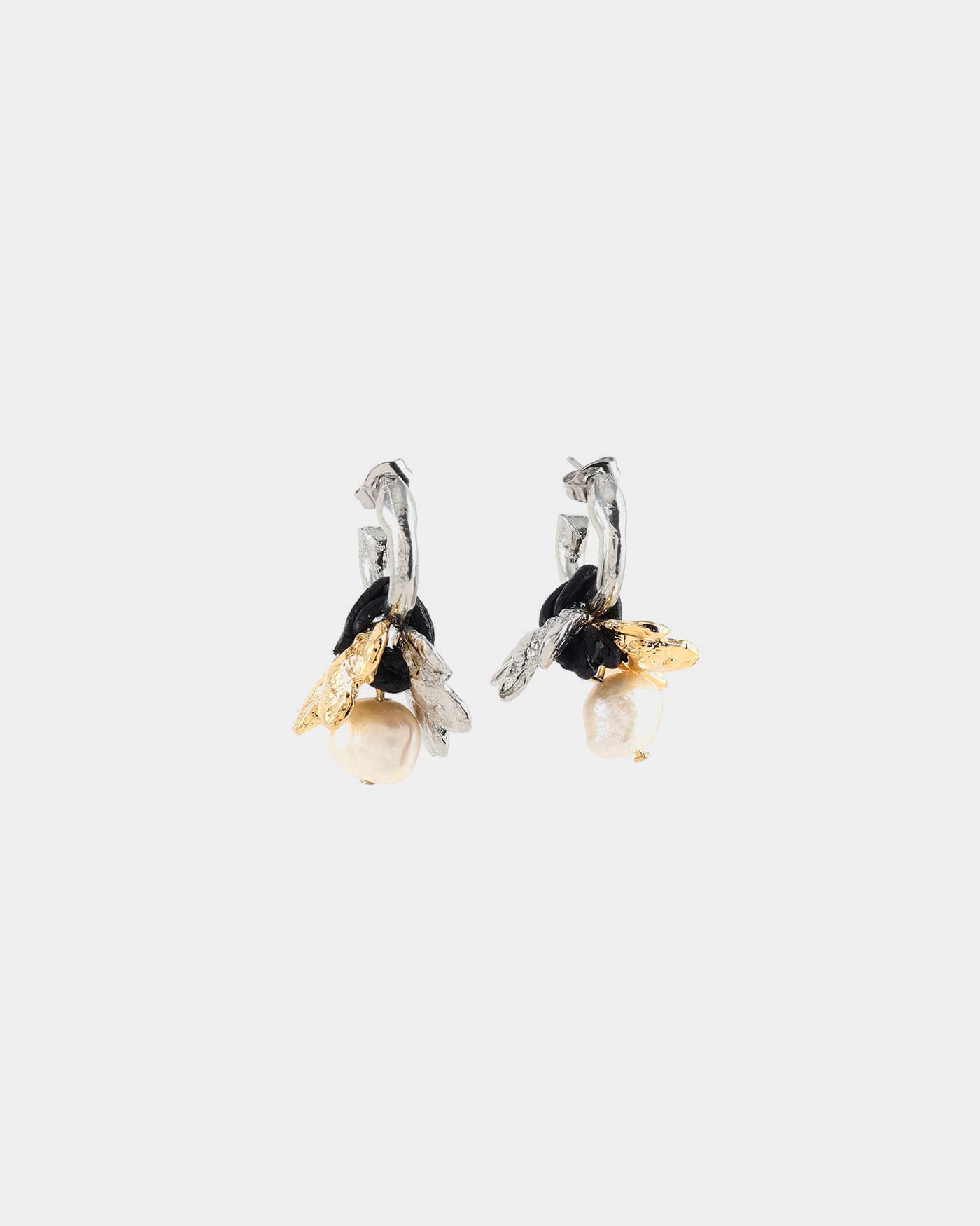 Boucles d'oreilles Vasat Deux tons