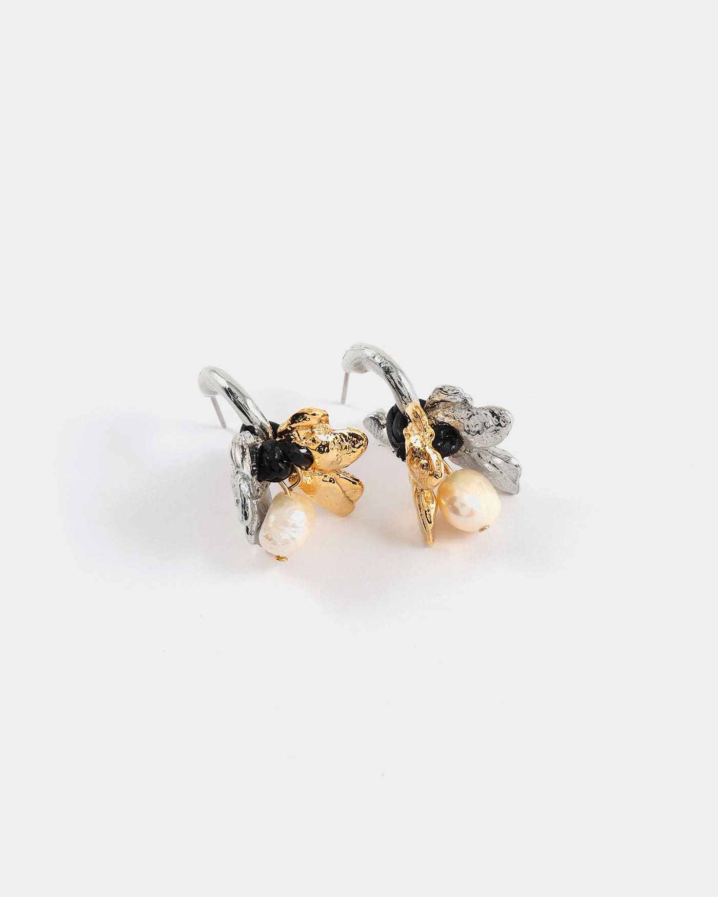 Boucles d'oreilles Vasat Deux tons