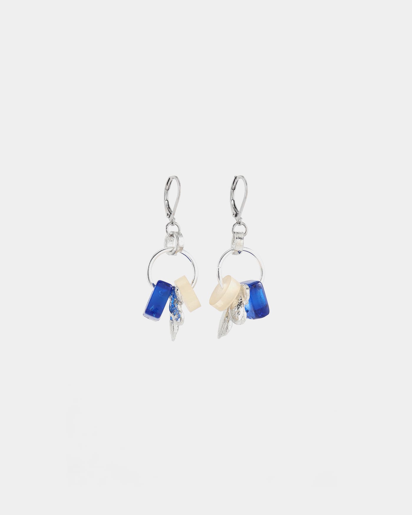Naos silver earrings
