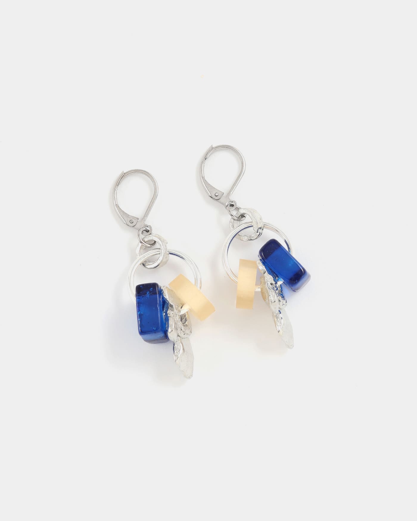 Naos silver earrings