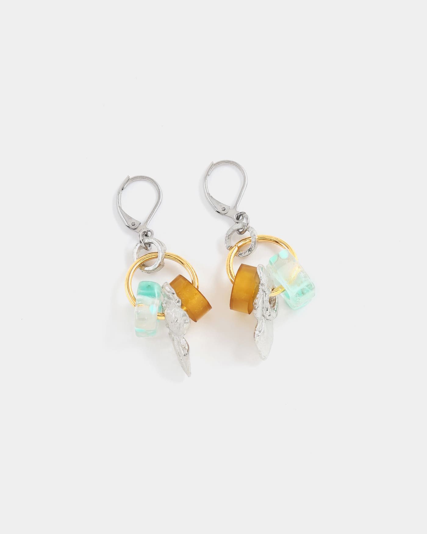 Boucles d'oreilles Naos Deux tons