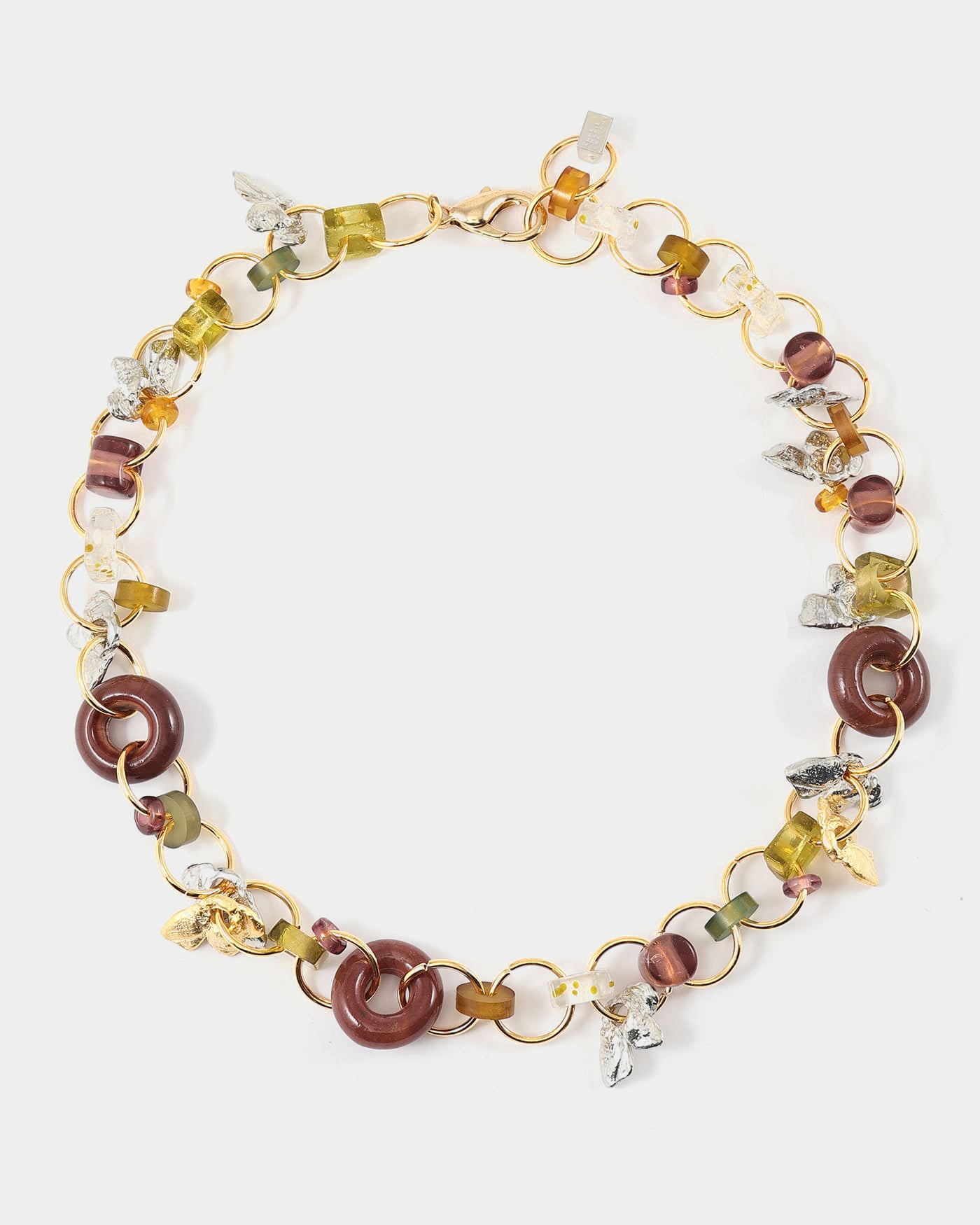 Polaris two-tone necklace