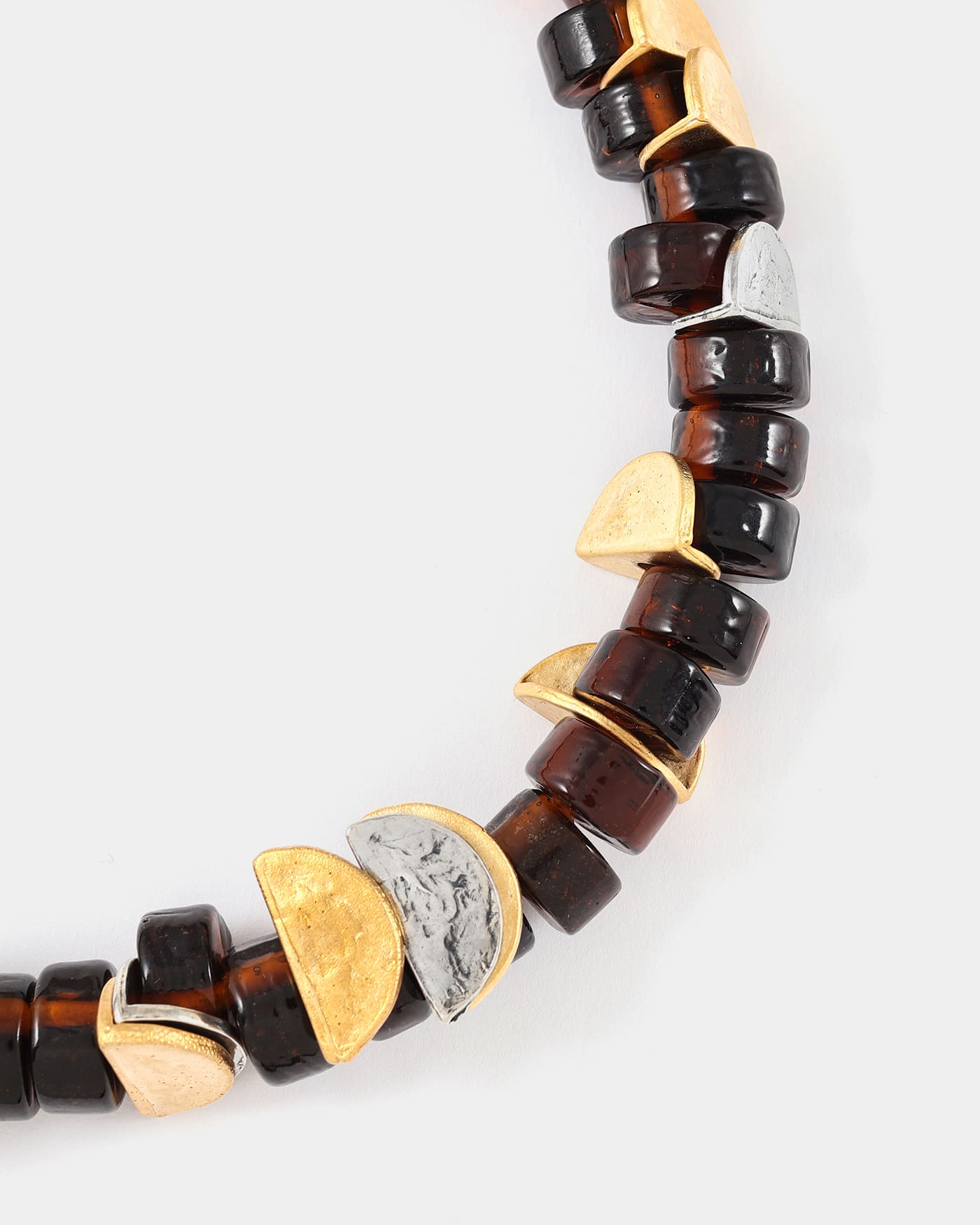 Vela two-tone necklace