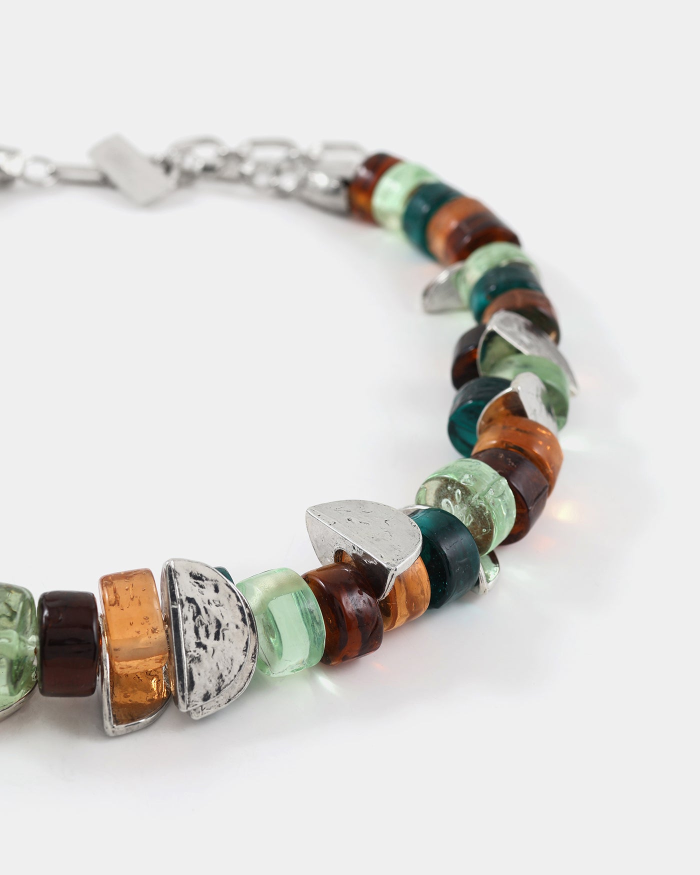 Vela silver necklace