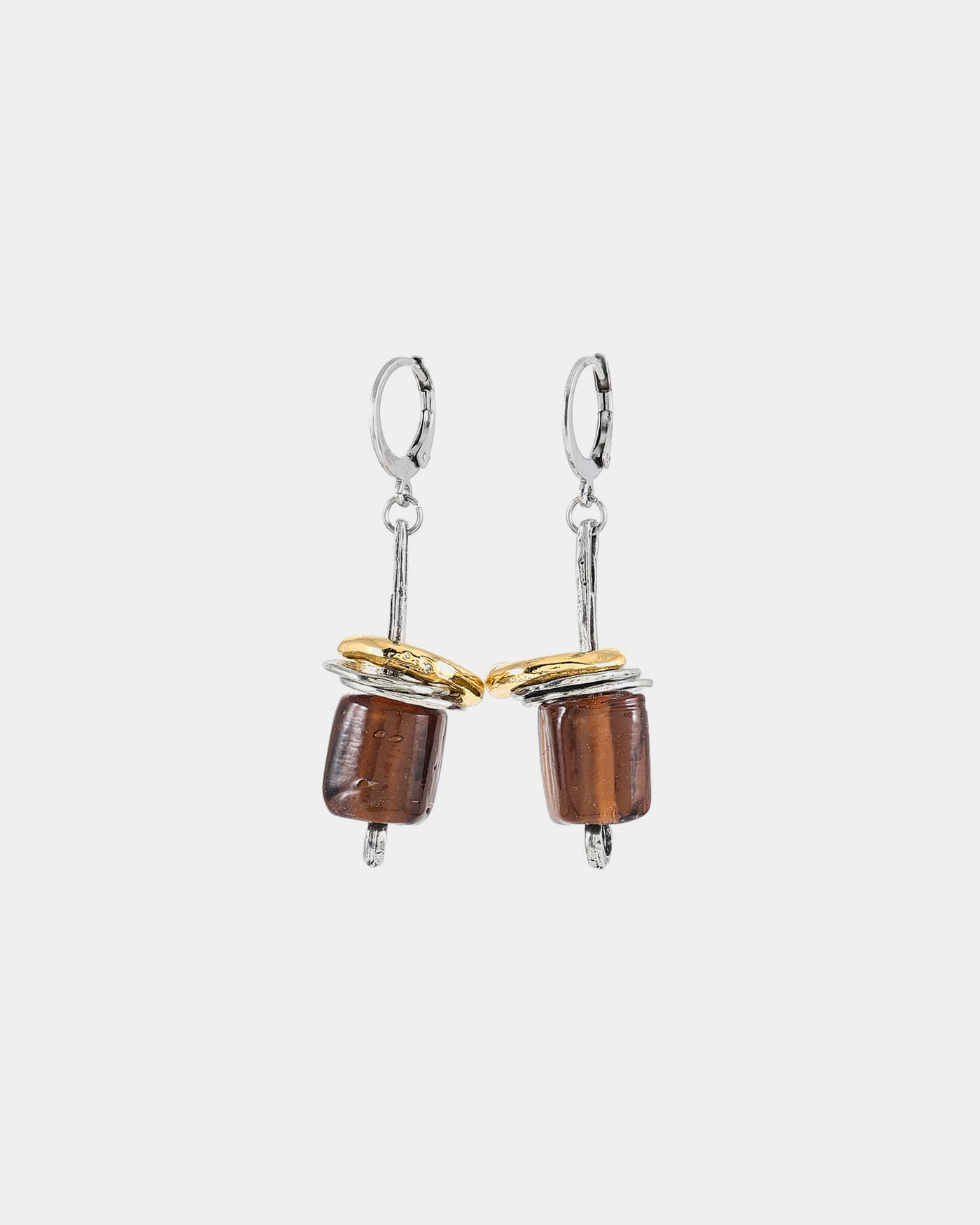 Boucles d'oreilles Stellarix Deux tons