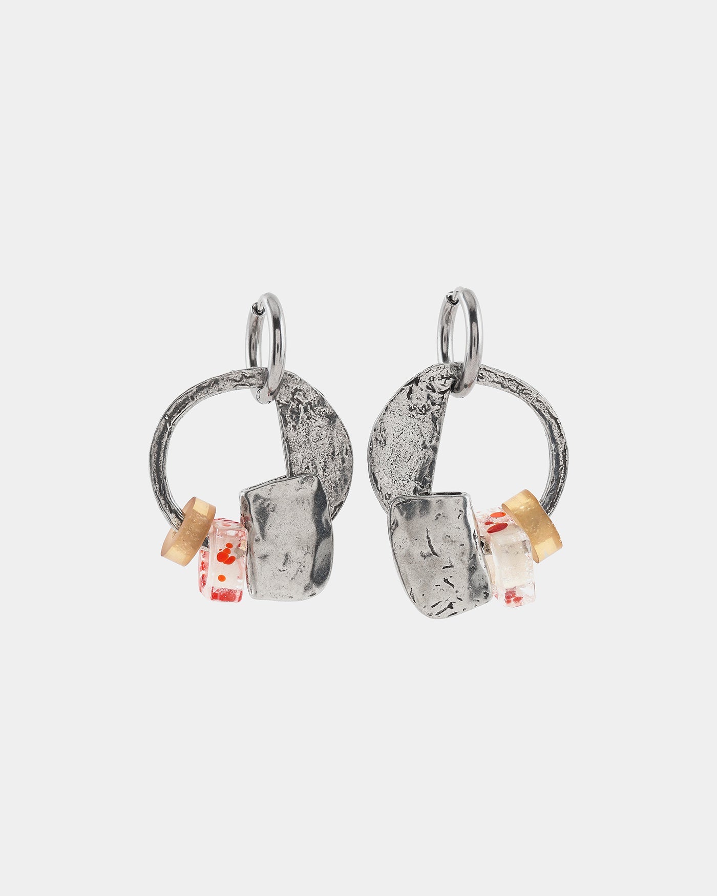 Scorpius silver earrings