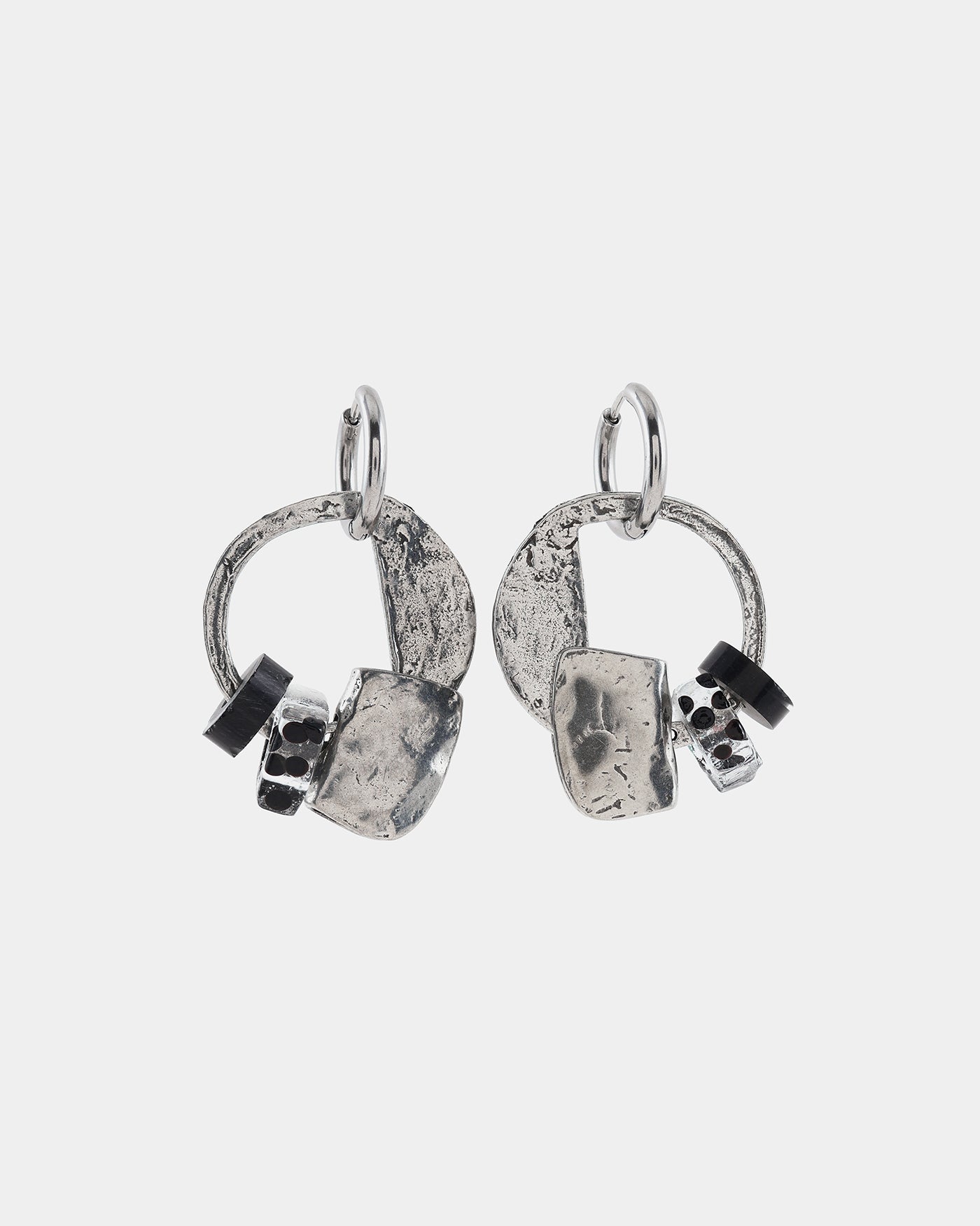 Scorpius silver earrings