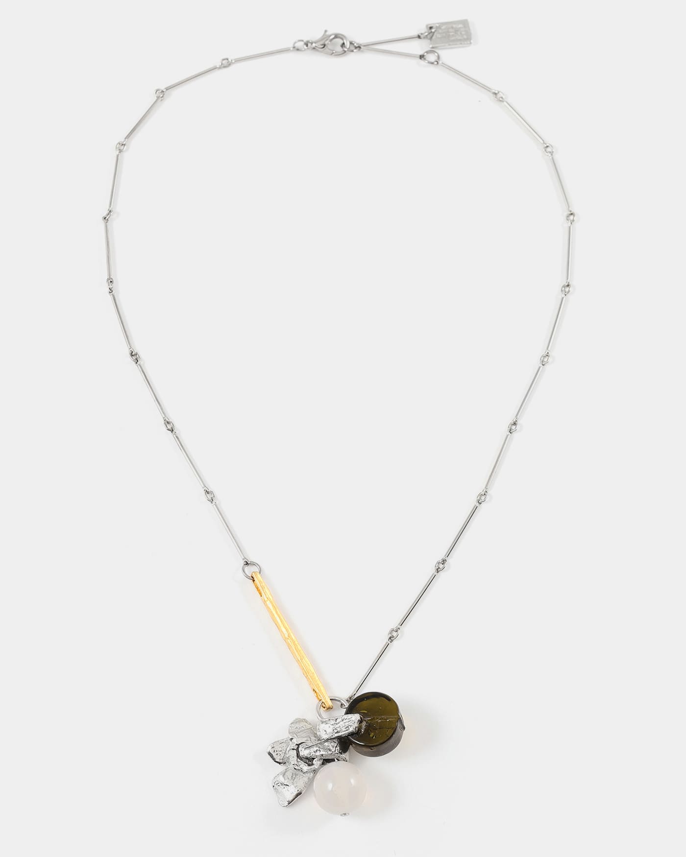 Electre two-tone necklace