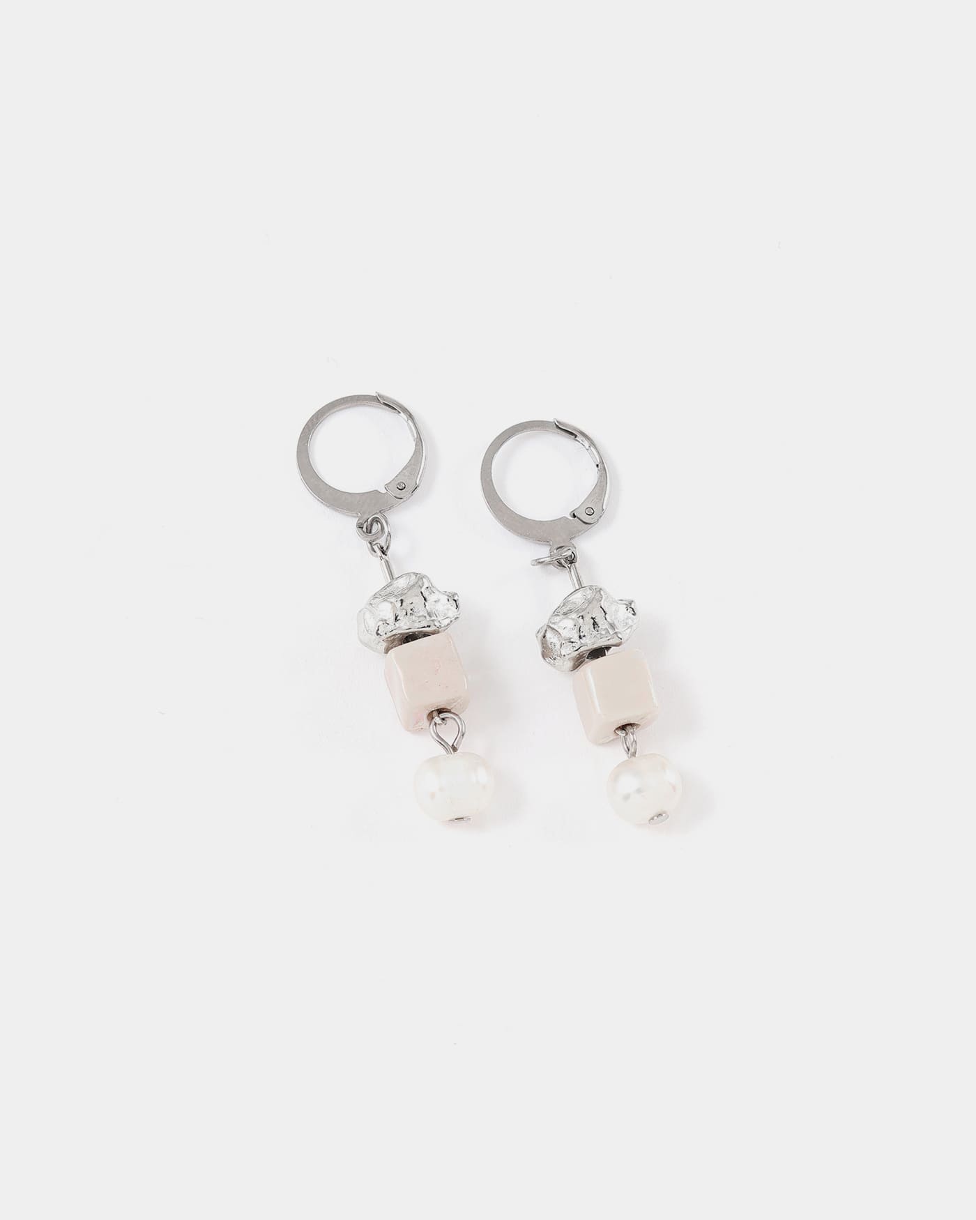 Boucles d'oreilles Maw Argent