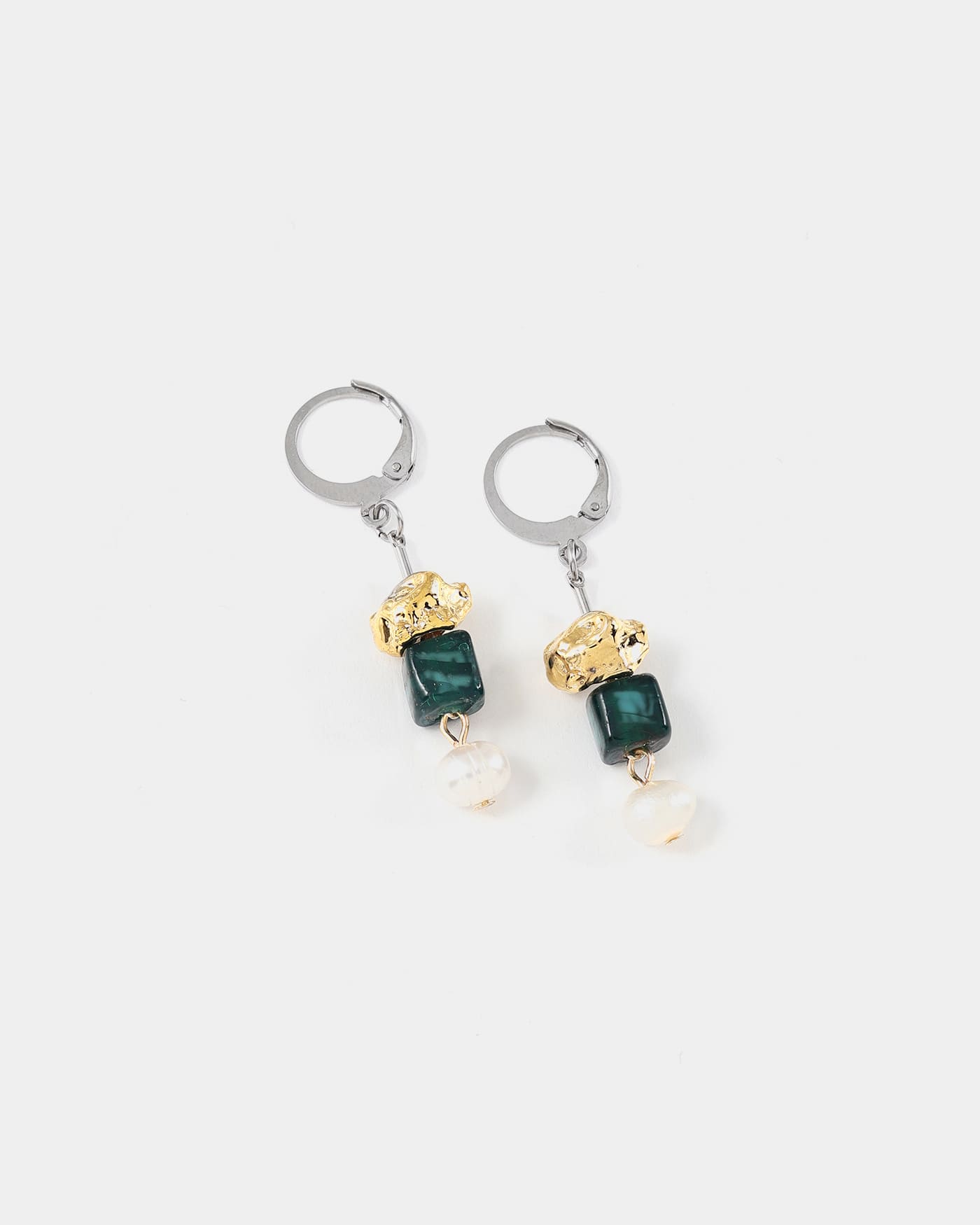 Boucles d'oreilles Maw Deux tons