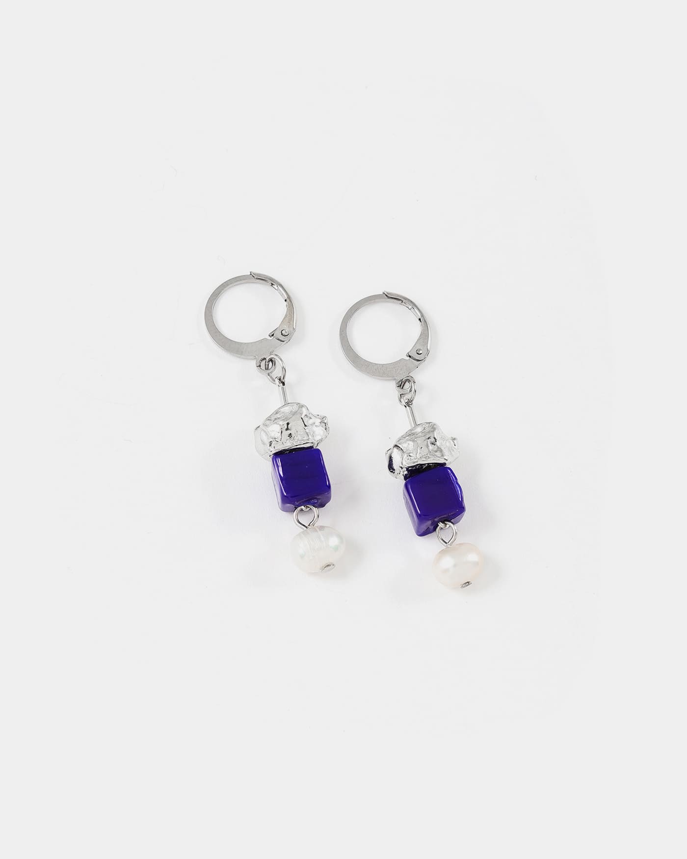 Boucles d'oreilles Maw Argent