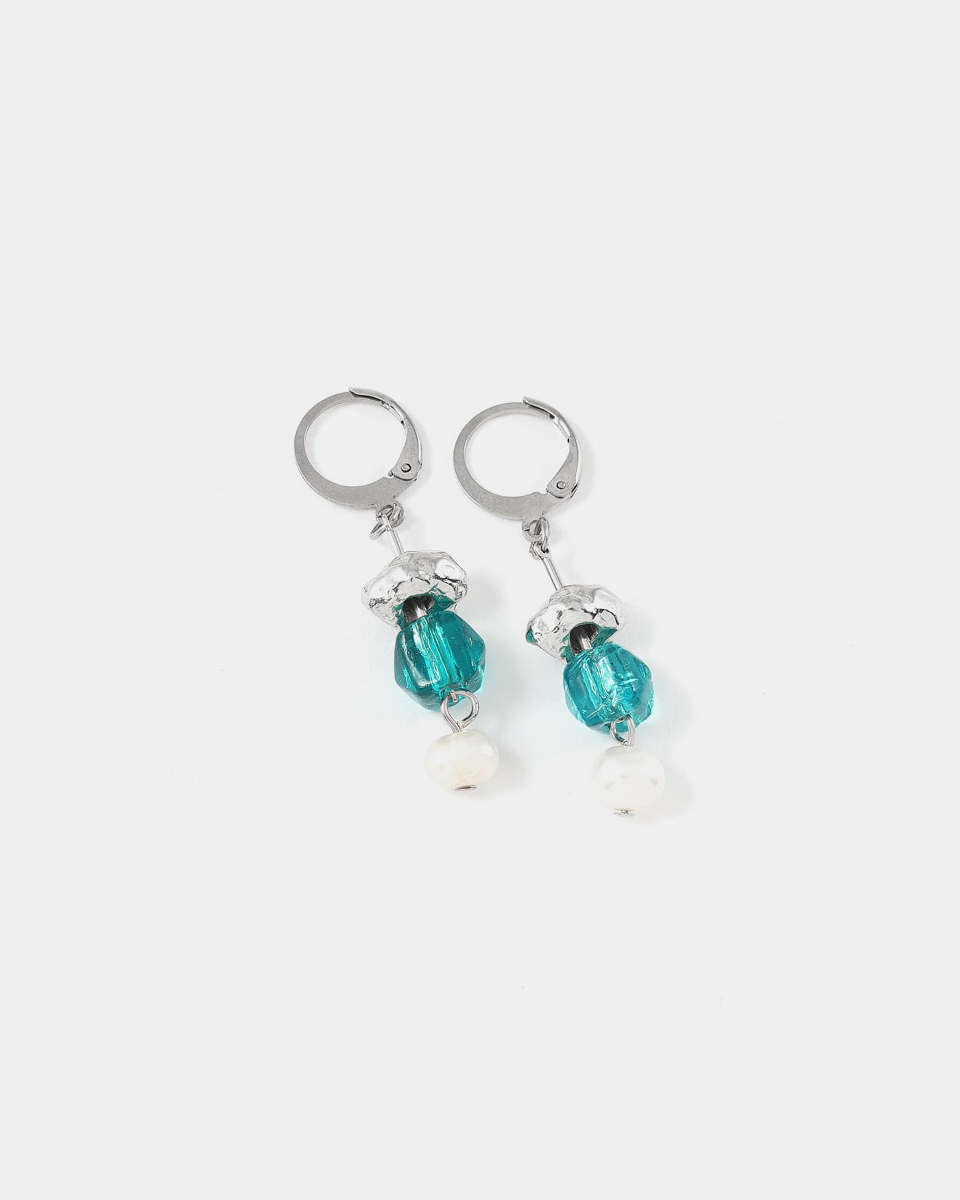 Boucles d'oreilles Maw Argent