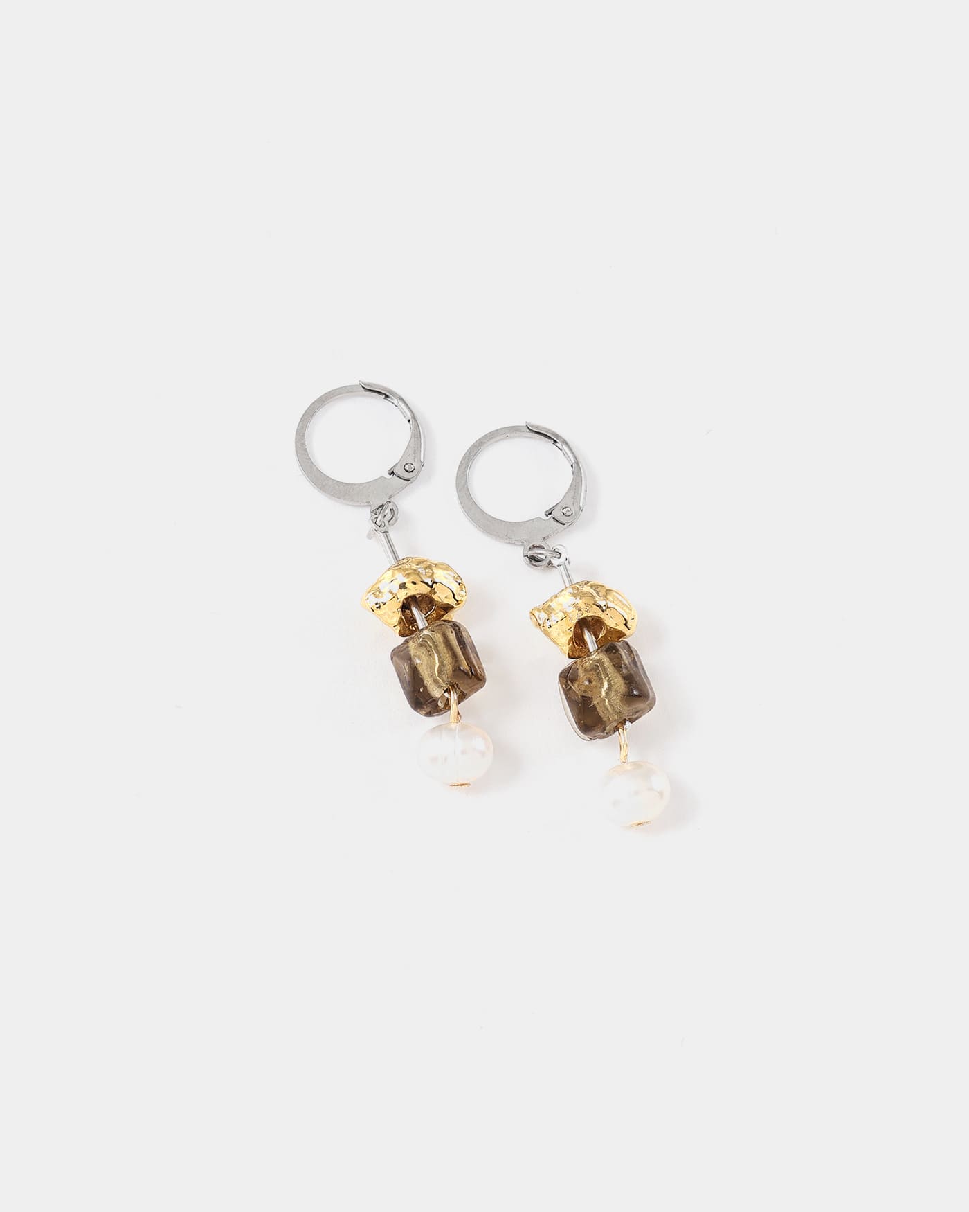 Boucles d'oreilles Maw Deux tons