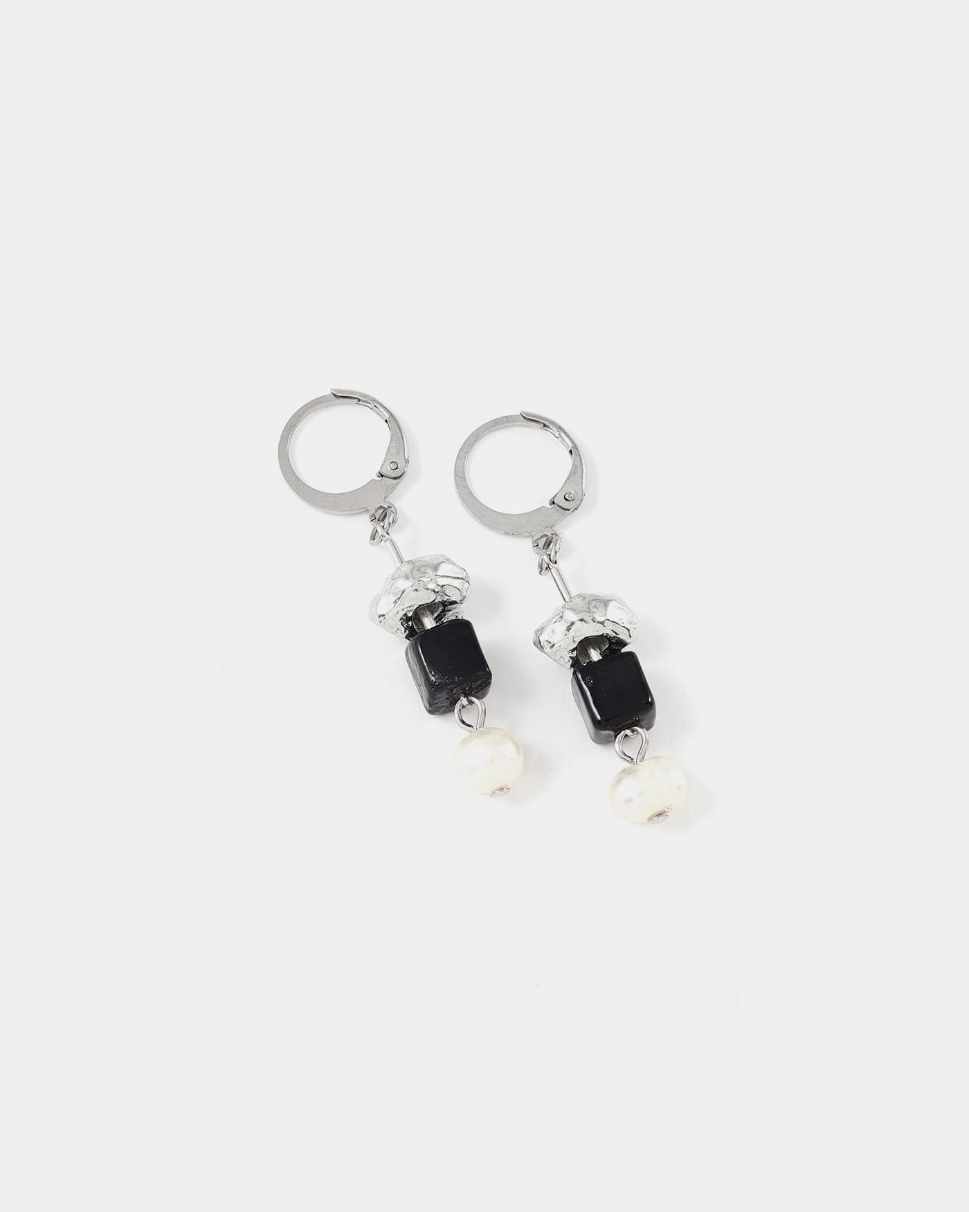 Boucles d'oreilles Maw Argent