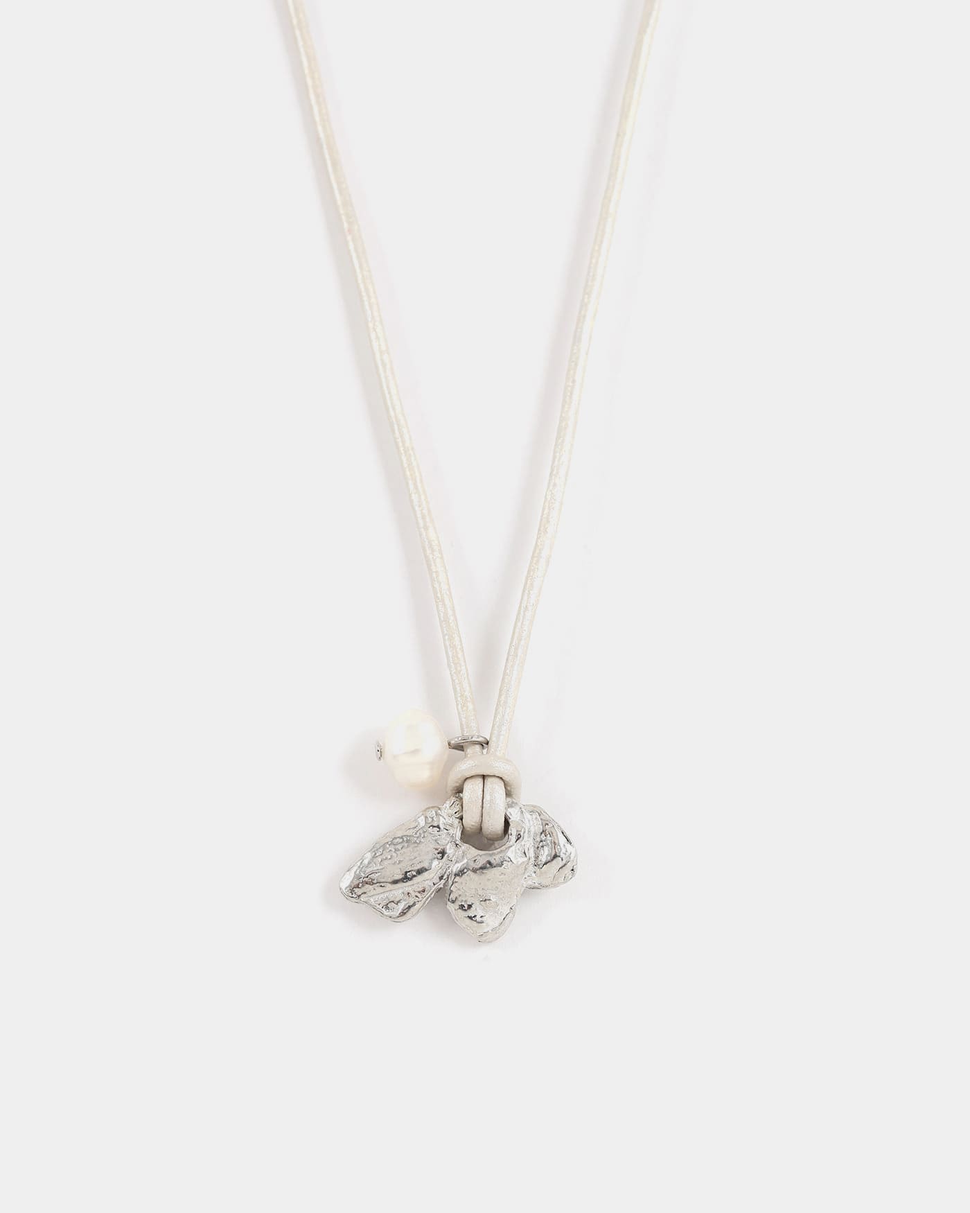 Antares silver necklace
