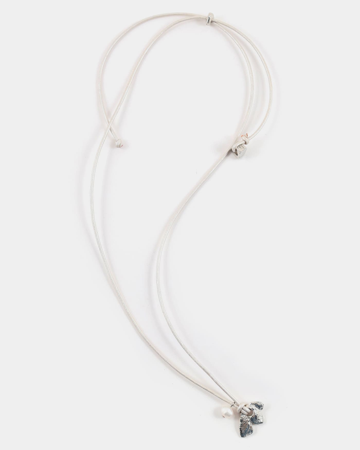 Antares silver necklace