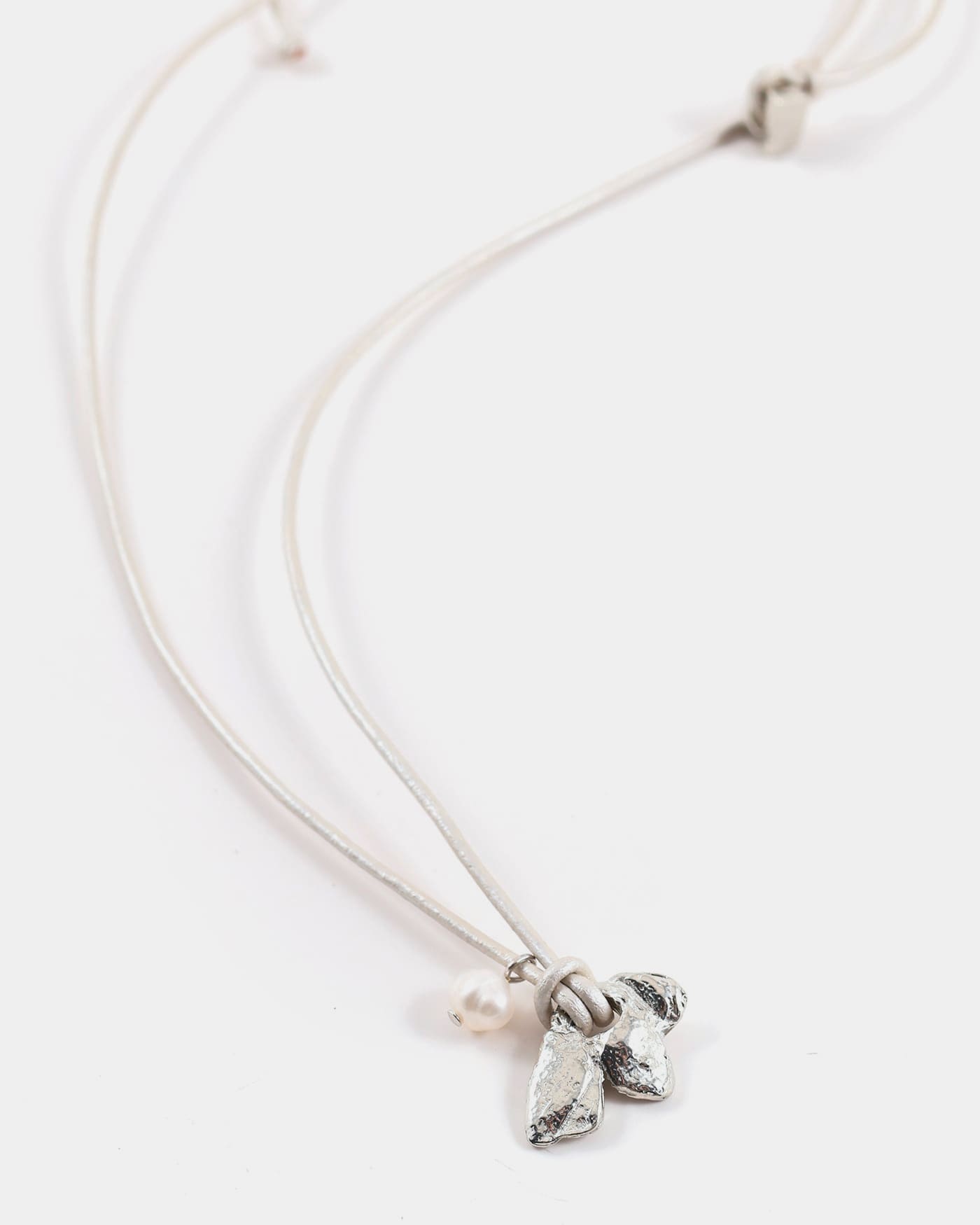 Antares silver necklace