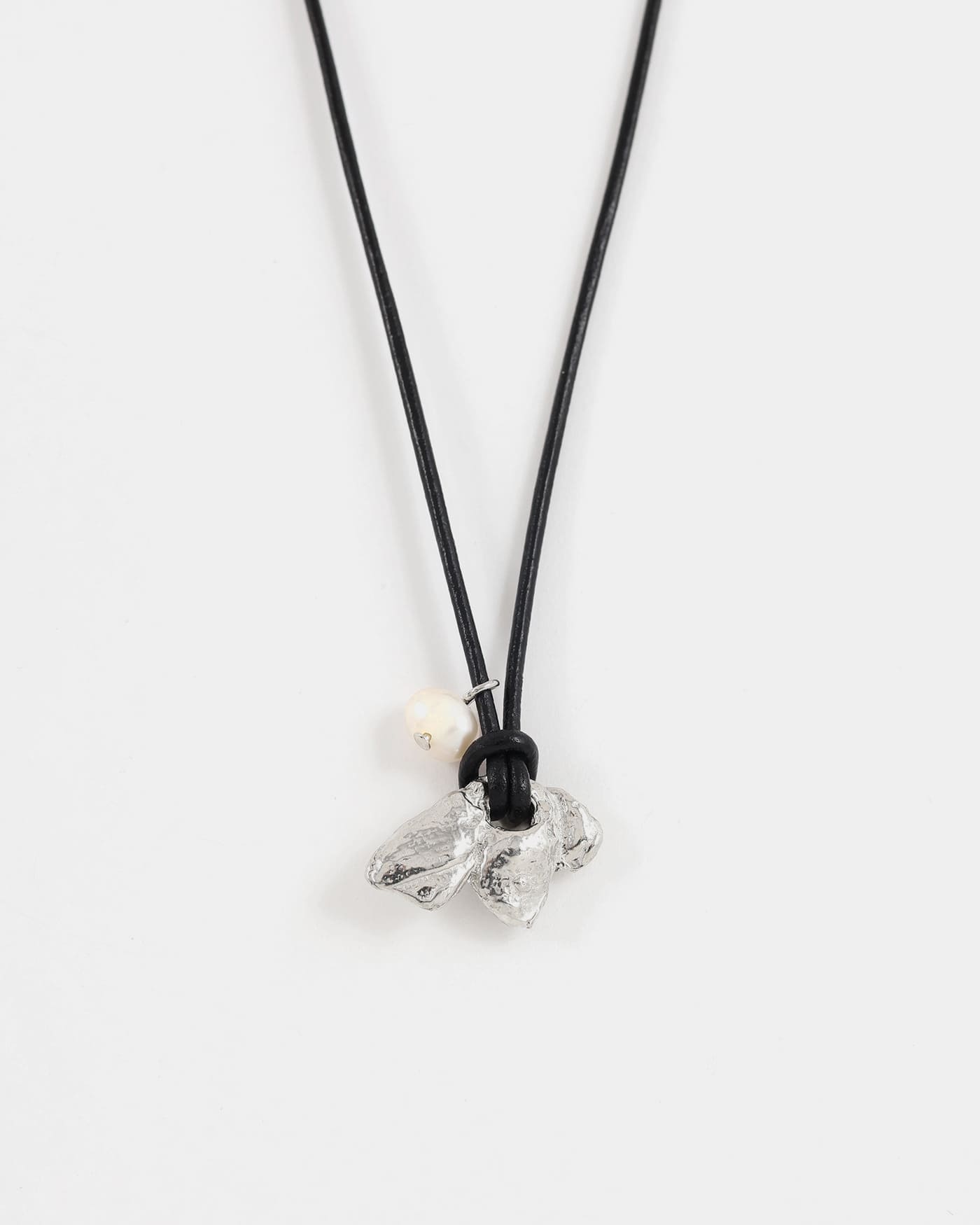 Antares silver necklace