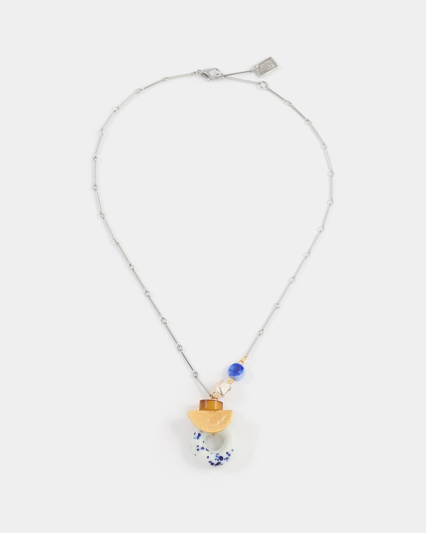 Elowen two-tone necklace