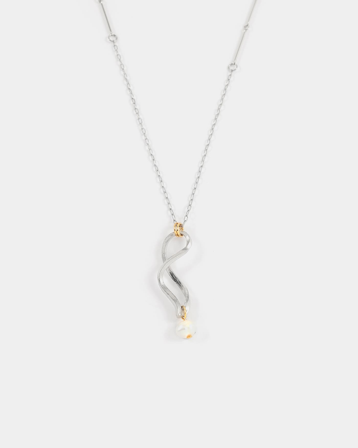 Collier Aries Deux tons