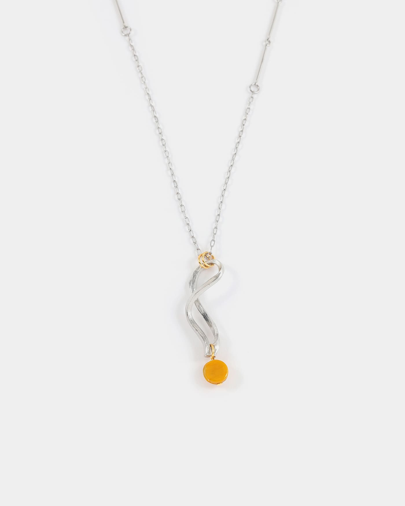 Collier Aries Deux tons