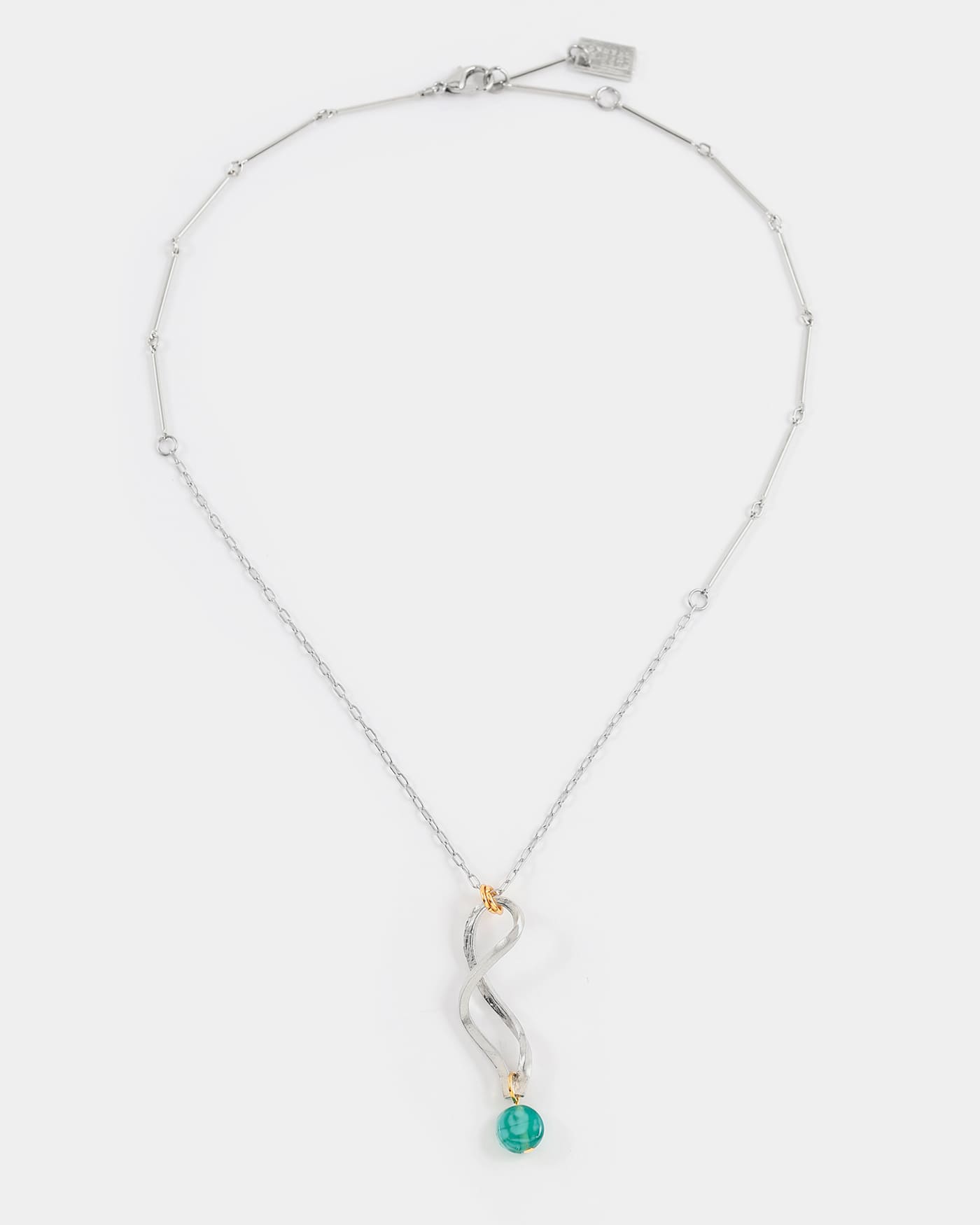 Collier Aries Deux tons
