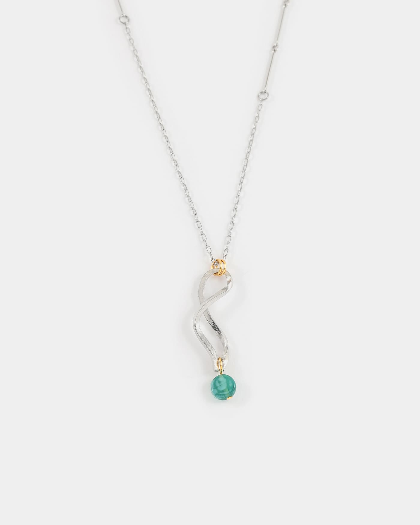 Collier Aries Deux tons