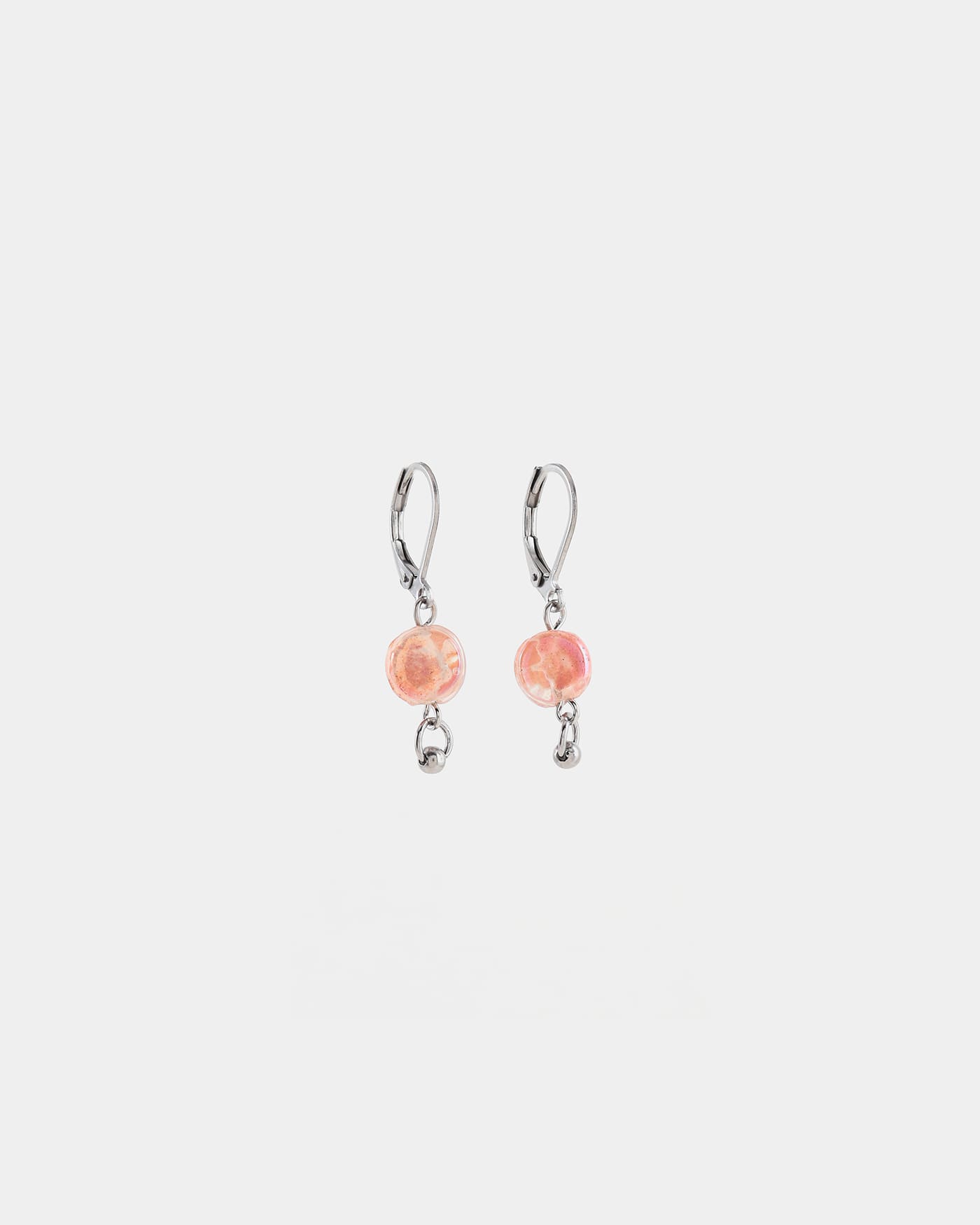 Boucles d'oreilles Ara Argent