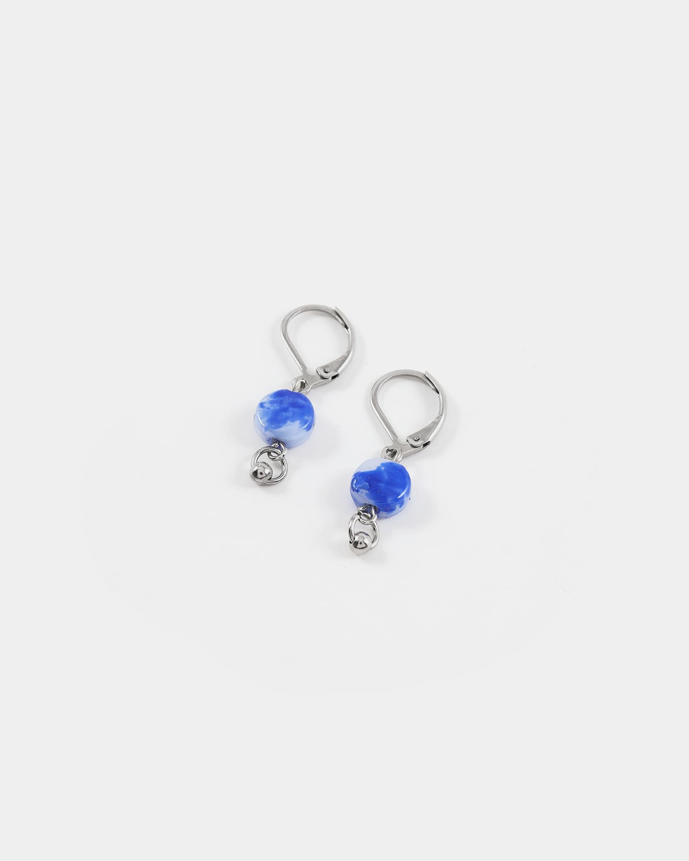 Boucles d'oreilles Ara Argent