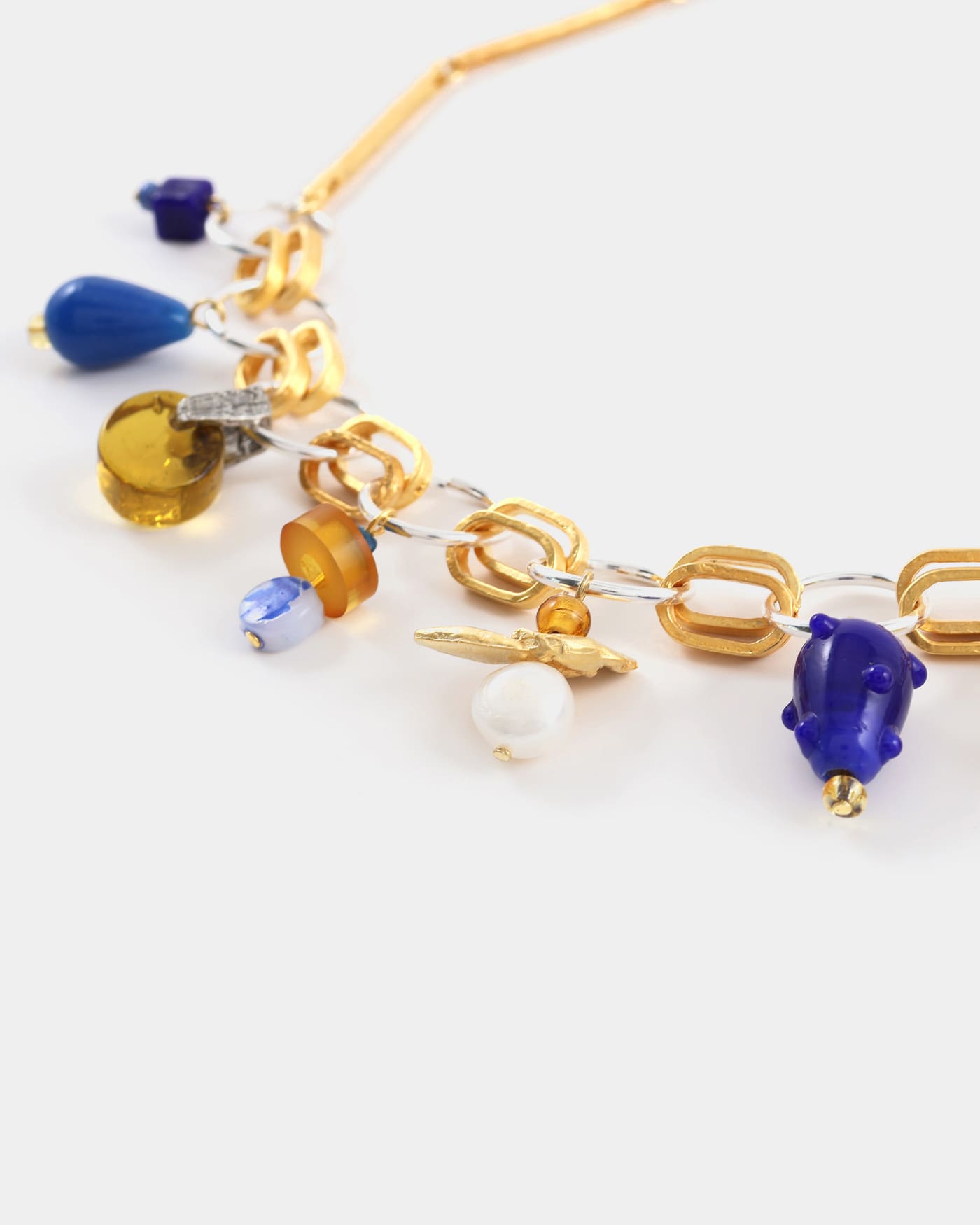 Tiaki two-tone necklace