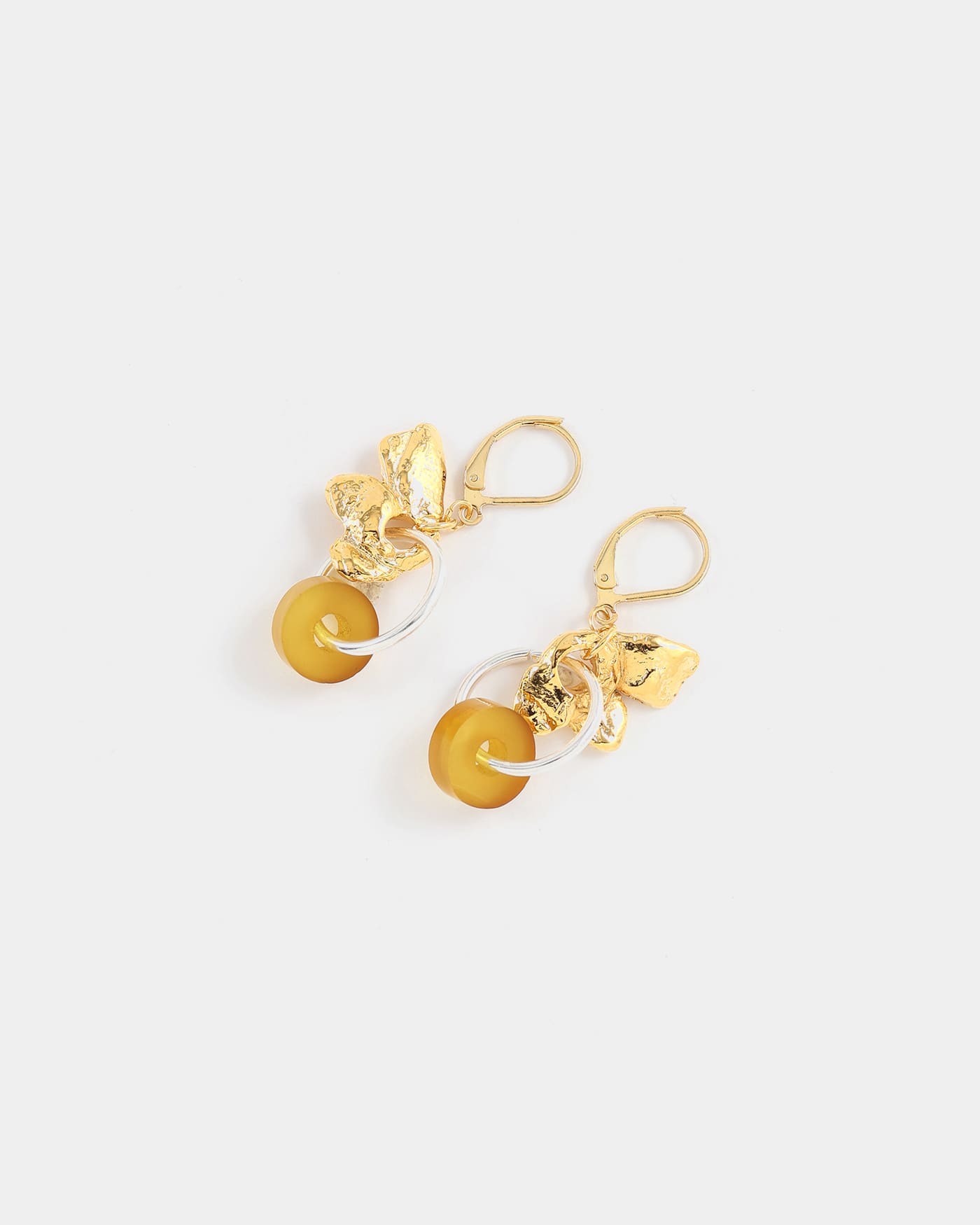 Felis two-tone earrings
