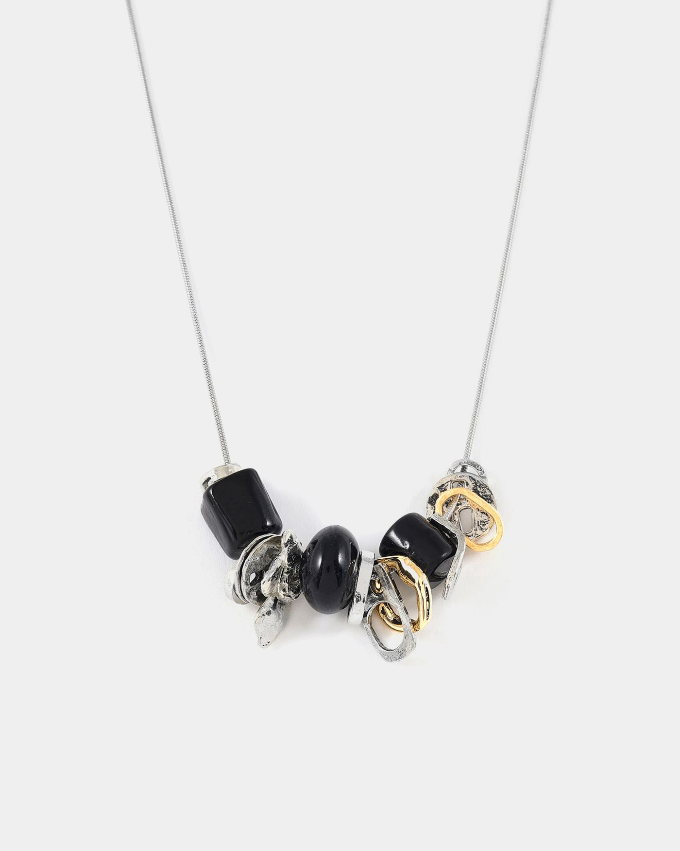 Leona Two-tone Necklace