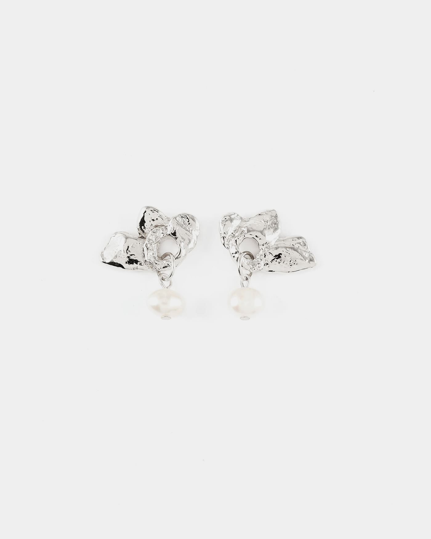 Octans Silver Earrings