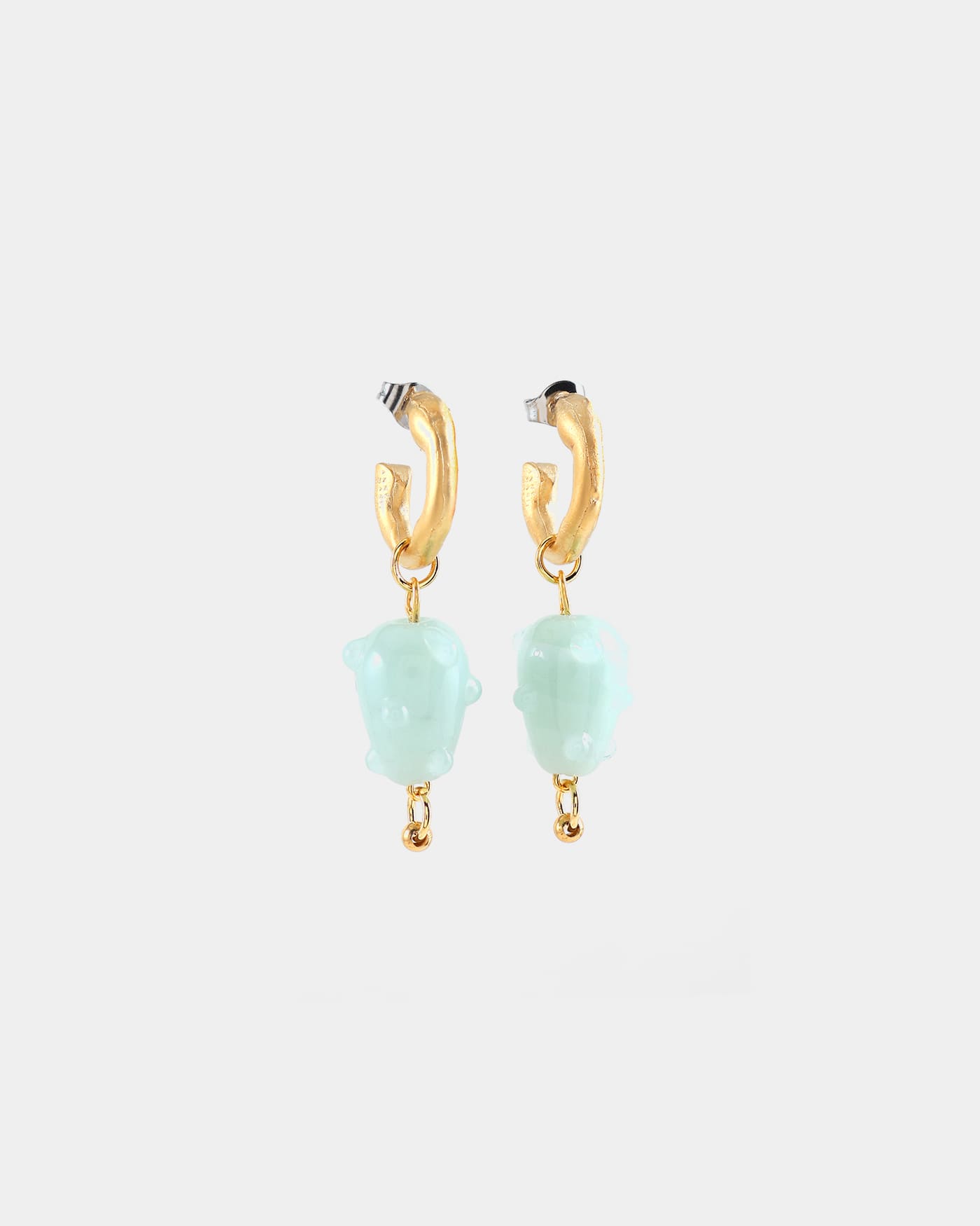 Nembus gold earrings