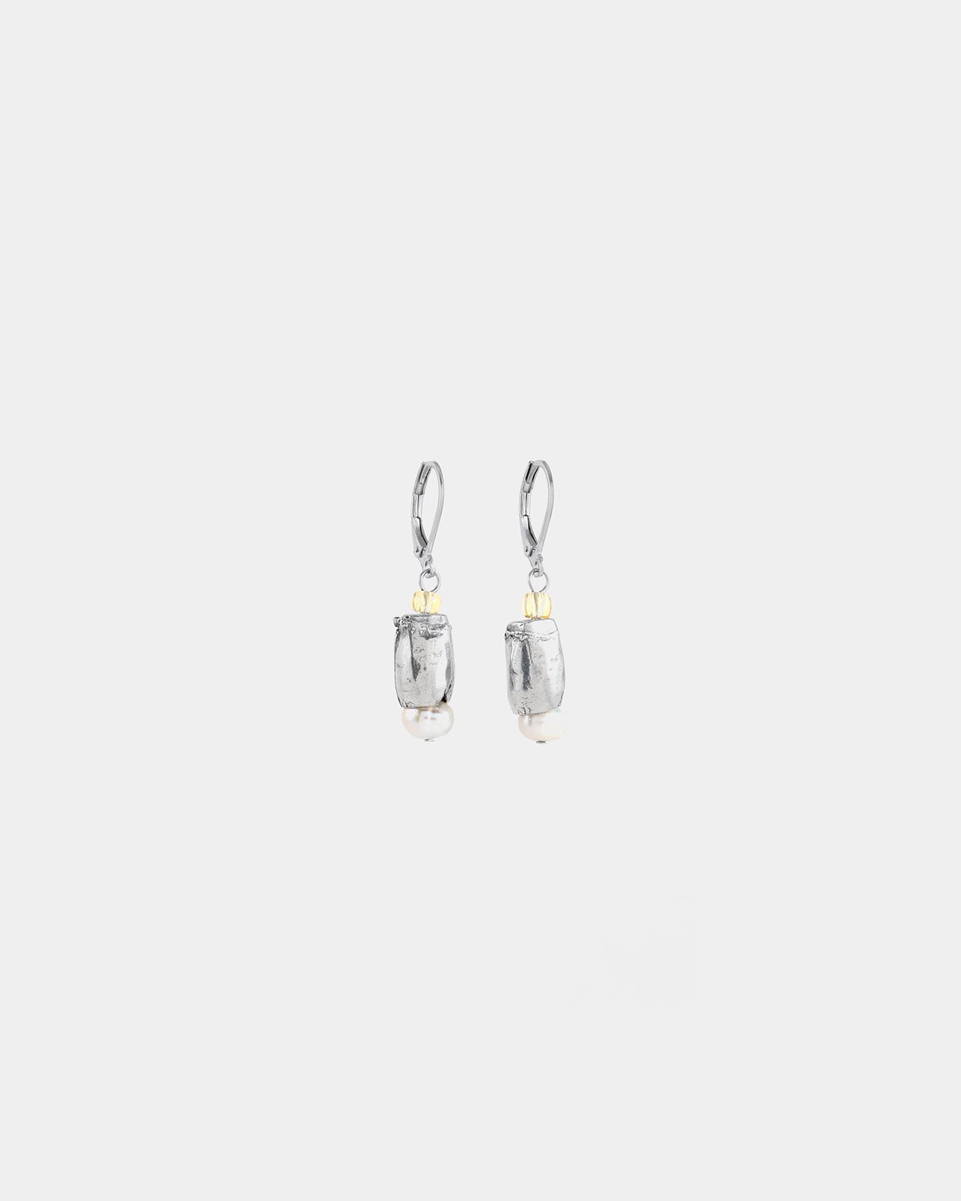 Fiora silver earrings